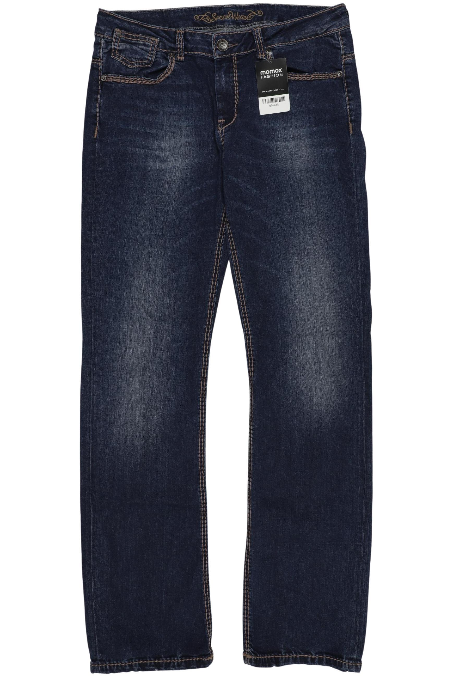 

Soccx Damen Jeans, blau, Gr. 32