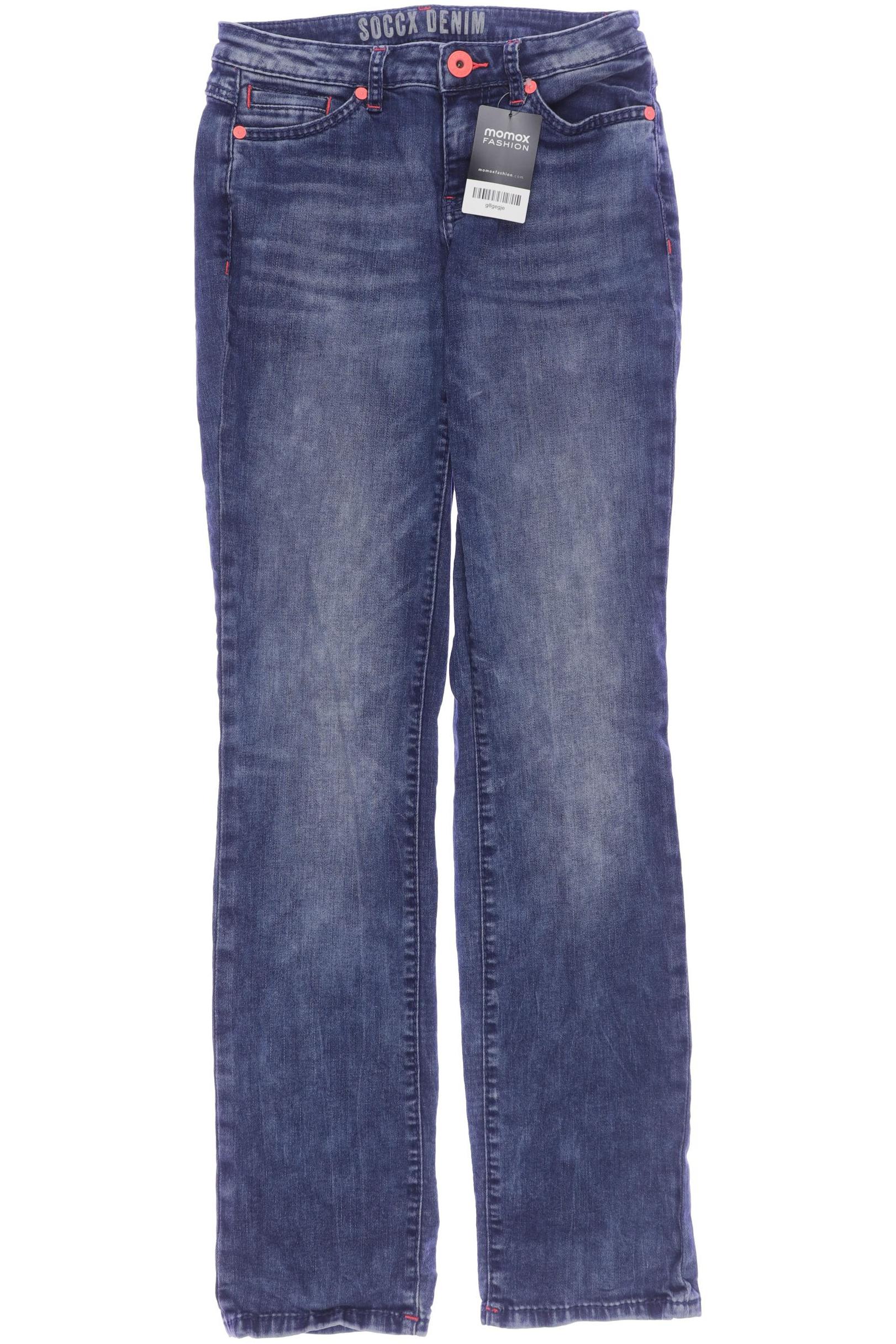 

Soccx Damen Jeans, blau, Gr. 27