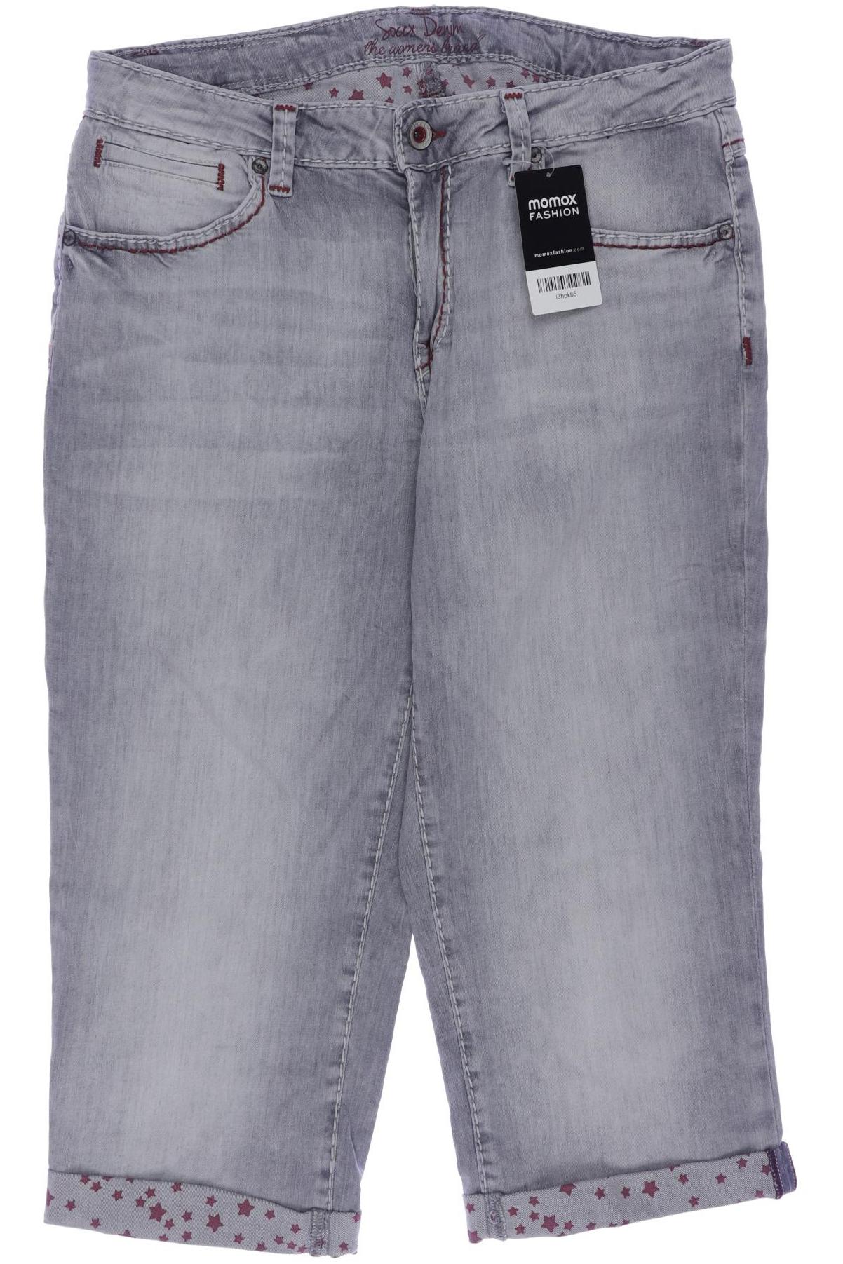

Soccx Damen Jeans, grau, Gr. 32