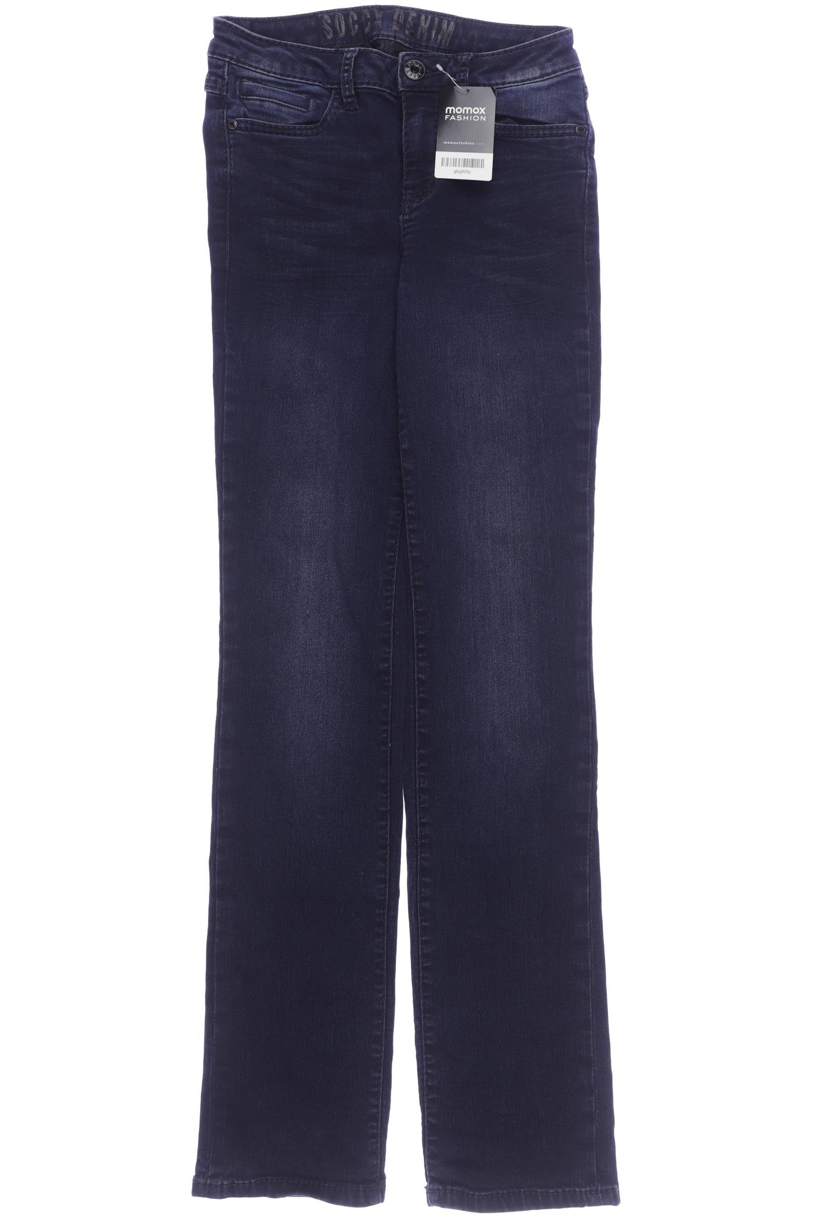 

Soccx Damen Jeans, marineblau, Gr. 26