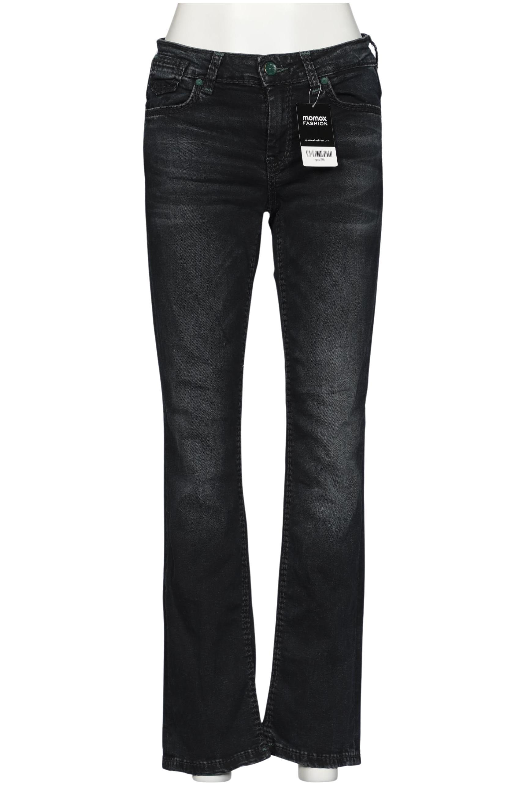 

Soccx Damen Jeans, schwarz, Gr. 28