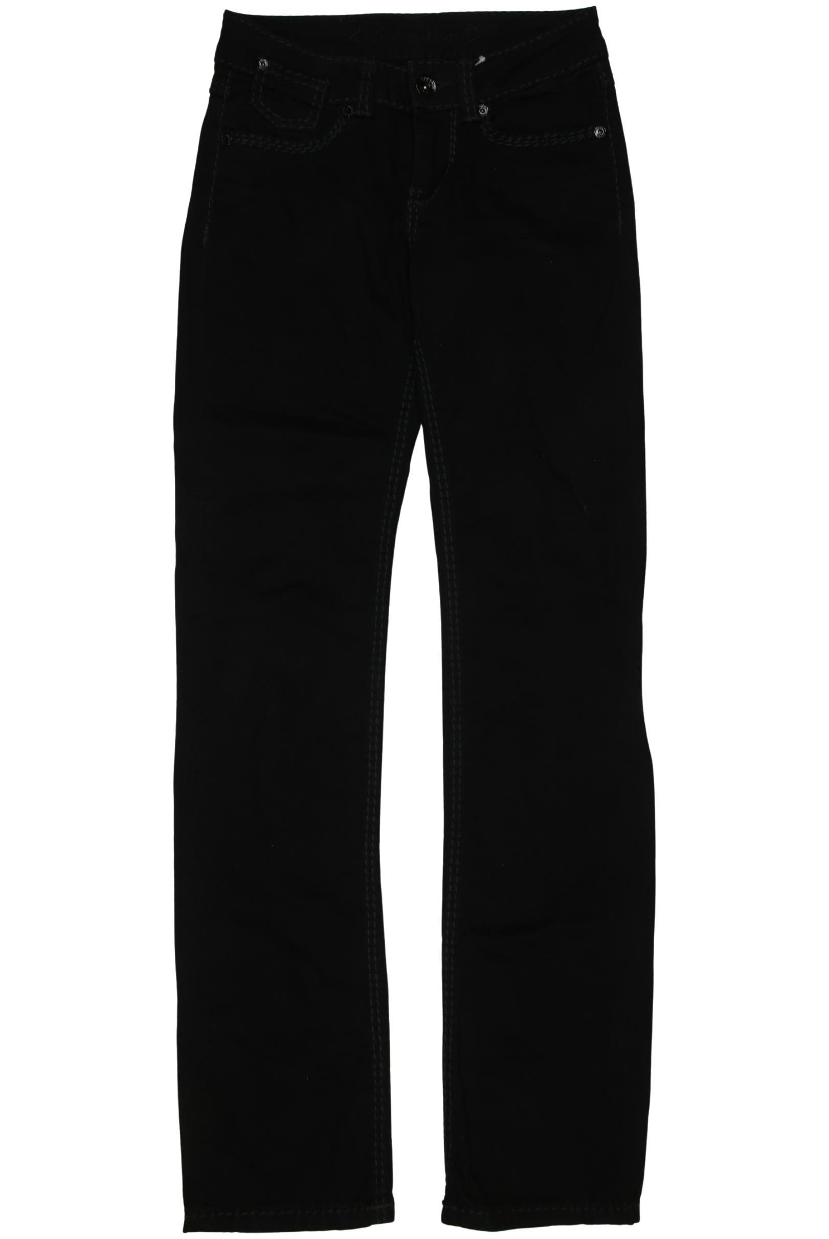 

Soccx Damen Jeans, schwarz, Gr. 26