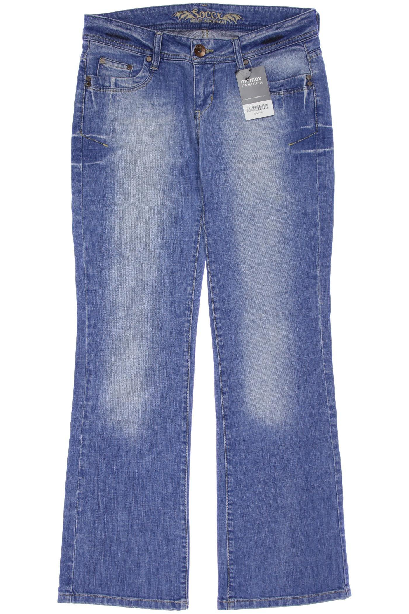 

Soccx Damen Jeans, hellblau, Gr. 40