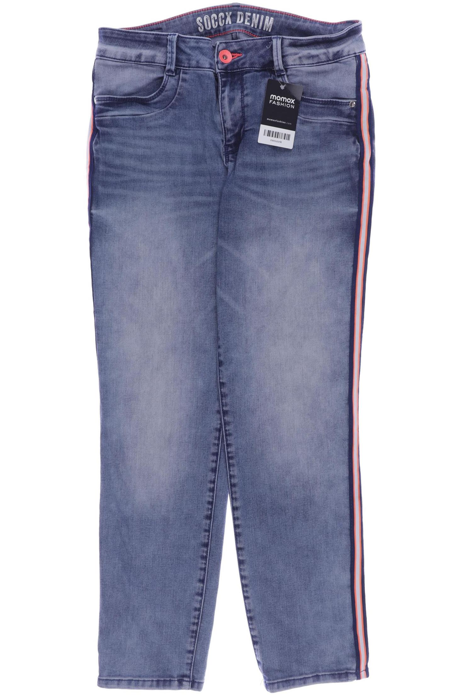 

Soccx Damen Jeans, blau, Gr. 40