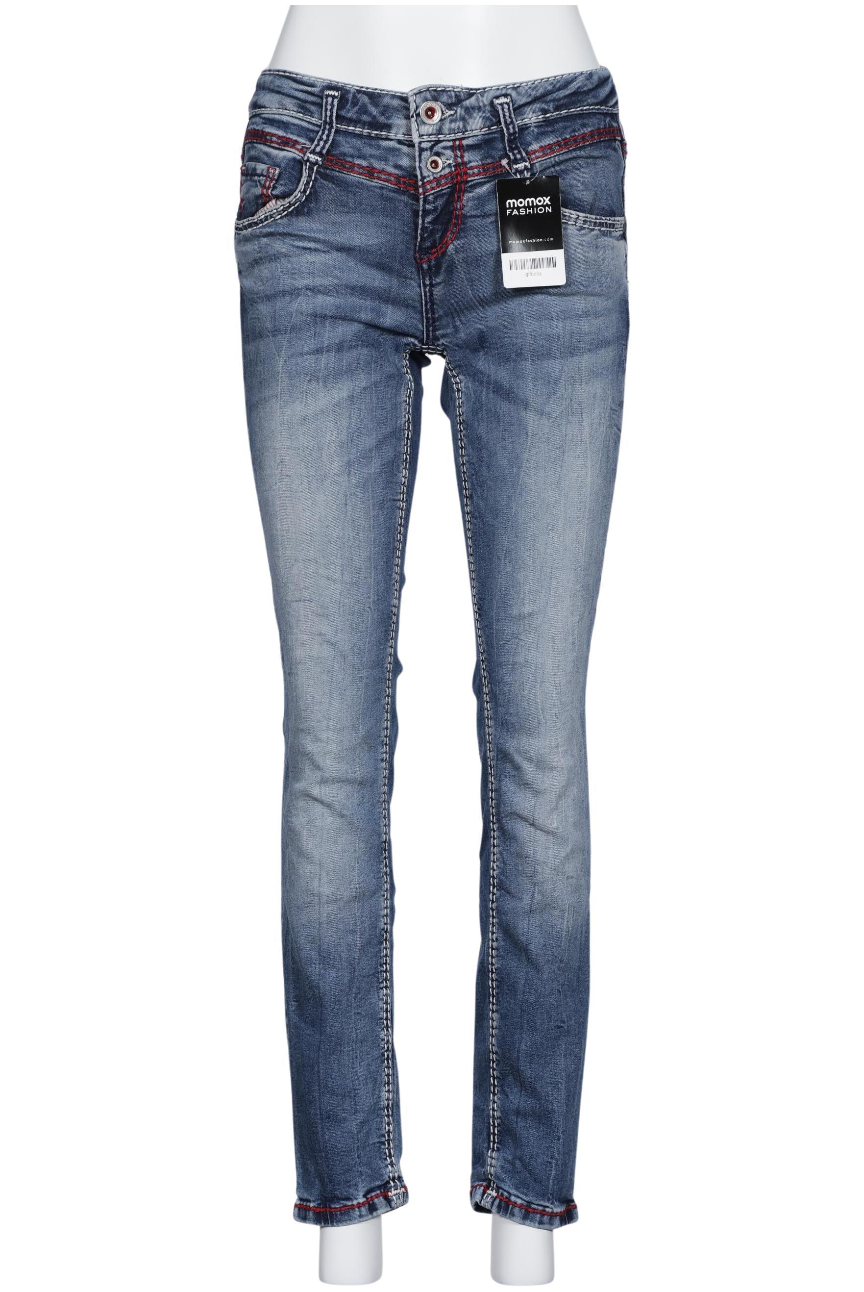 

Soccx Damen Jeans, blau, Gr. 28