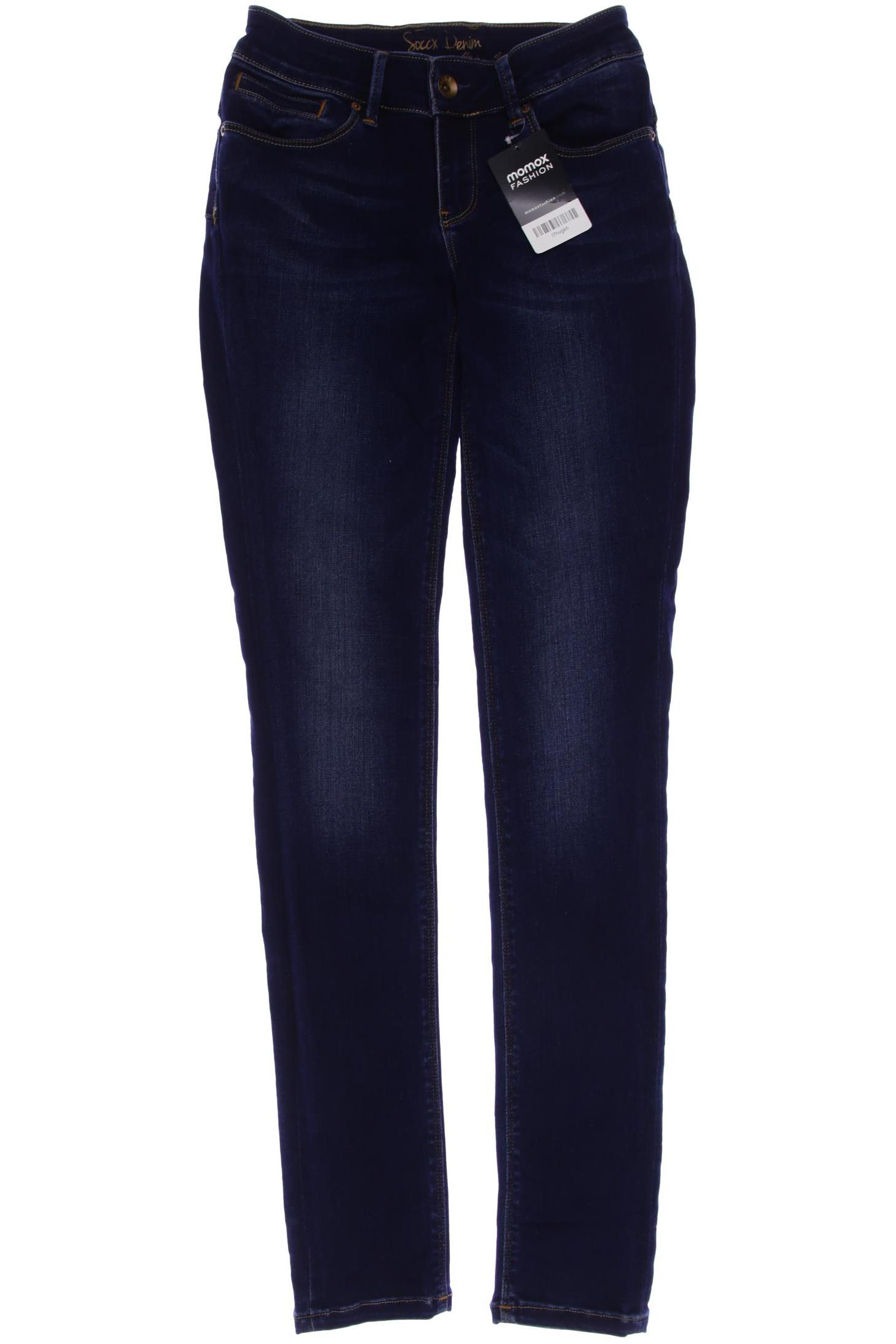 

Soccx Damen Jeans, marineblau, Gr. 27