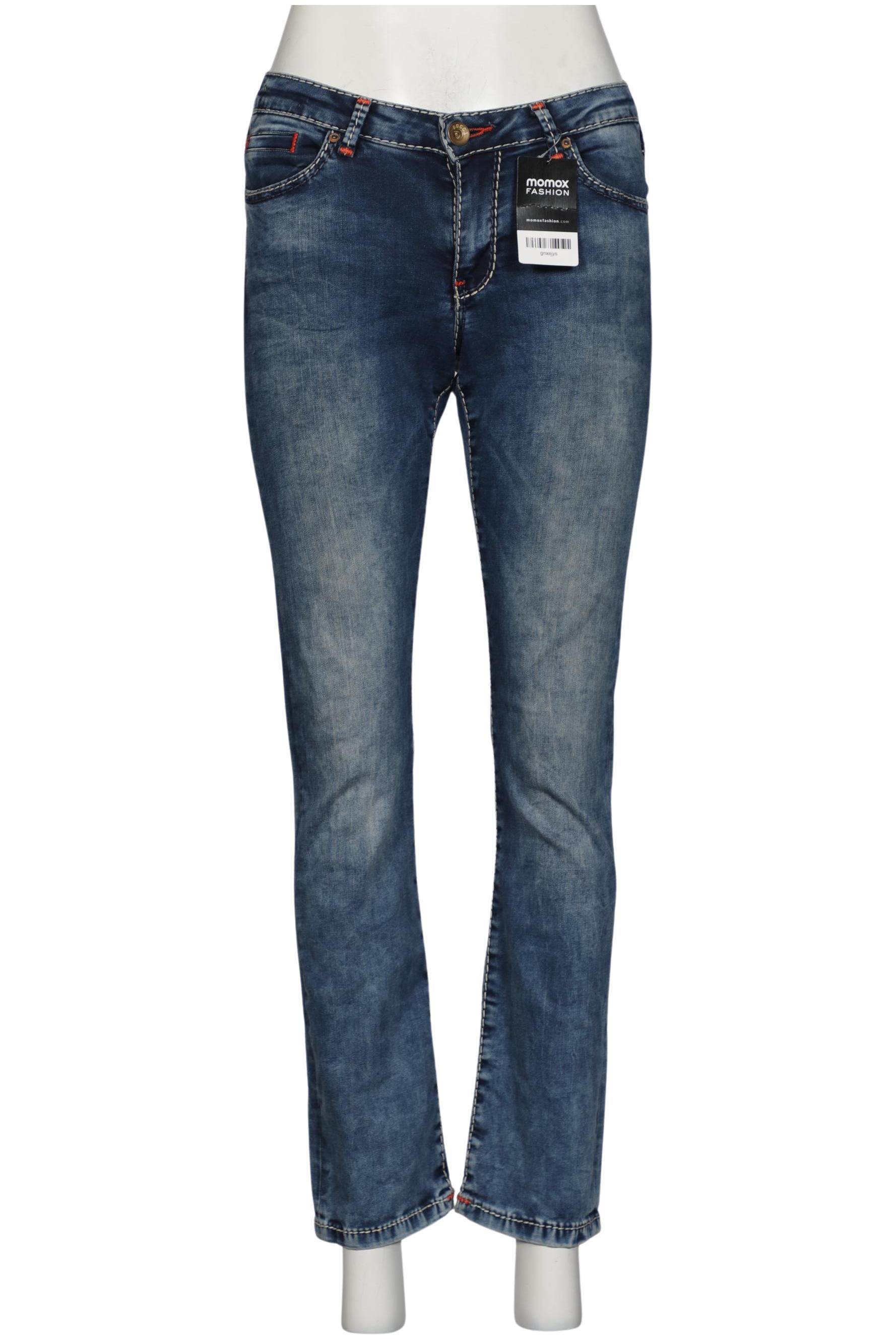 

Soccx Damen Jeans, blau, Gr. 29