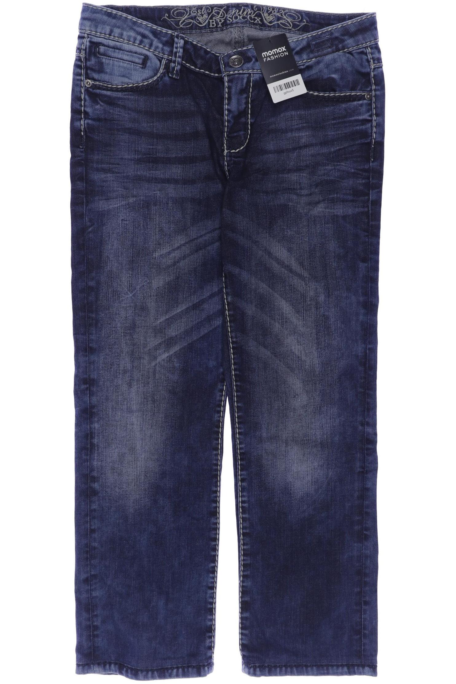 

Soccx Damen Jeans, blau, Gr. 31