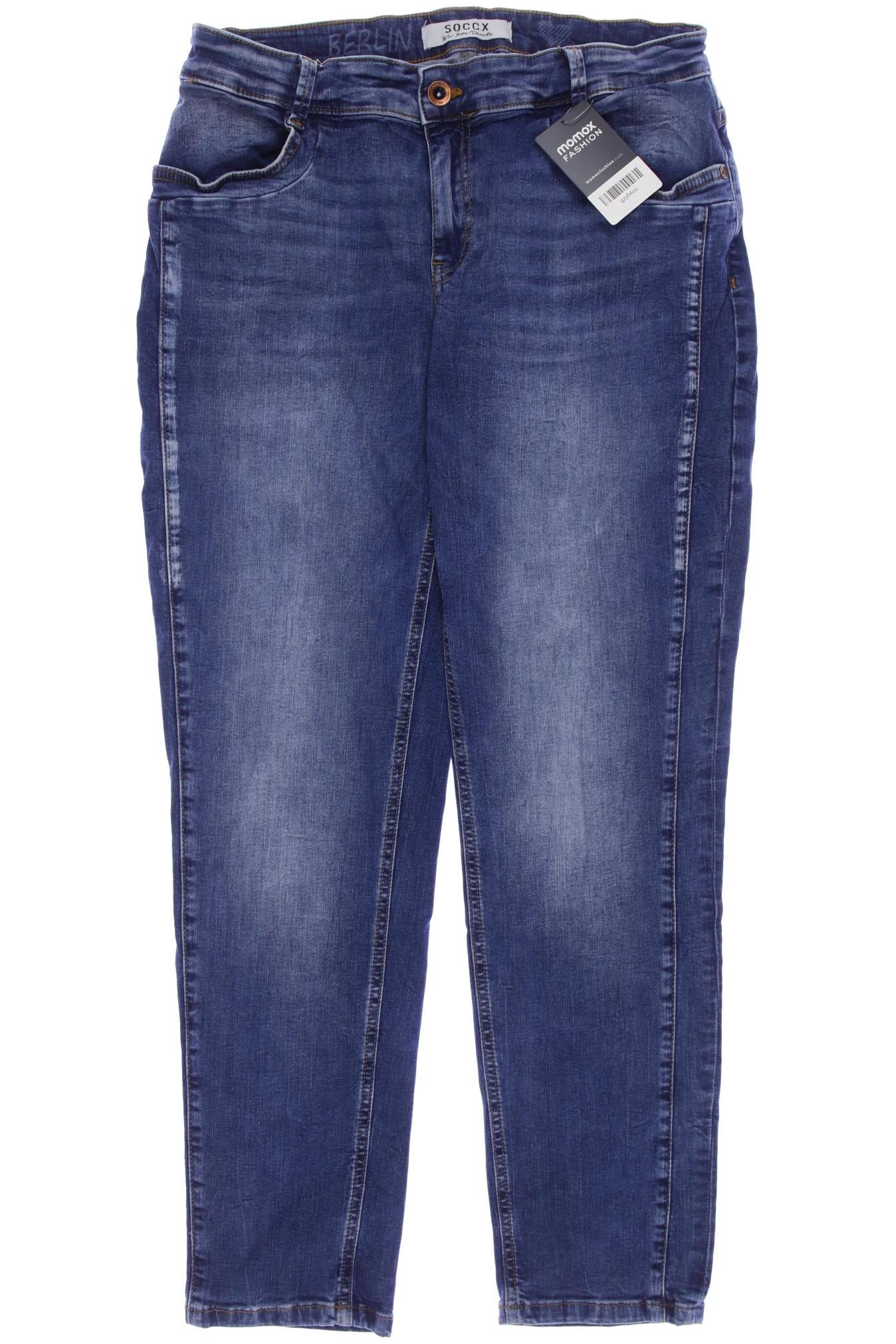 

Soccx Damen Jeans, blau, Gr. 31