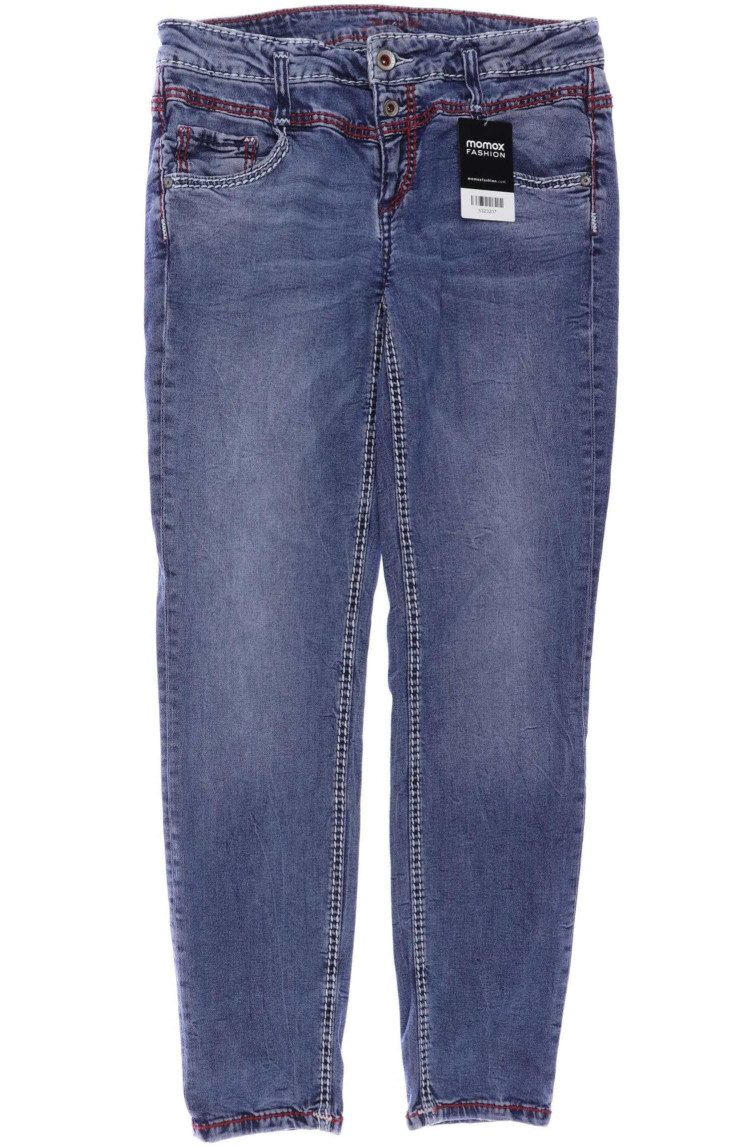 

SOCCX Damen Jeans, blau