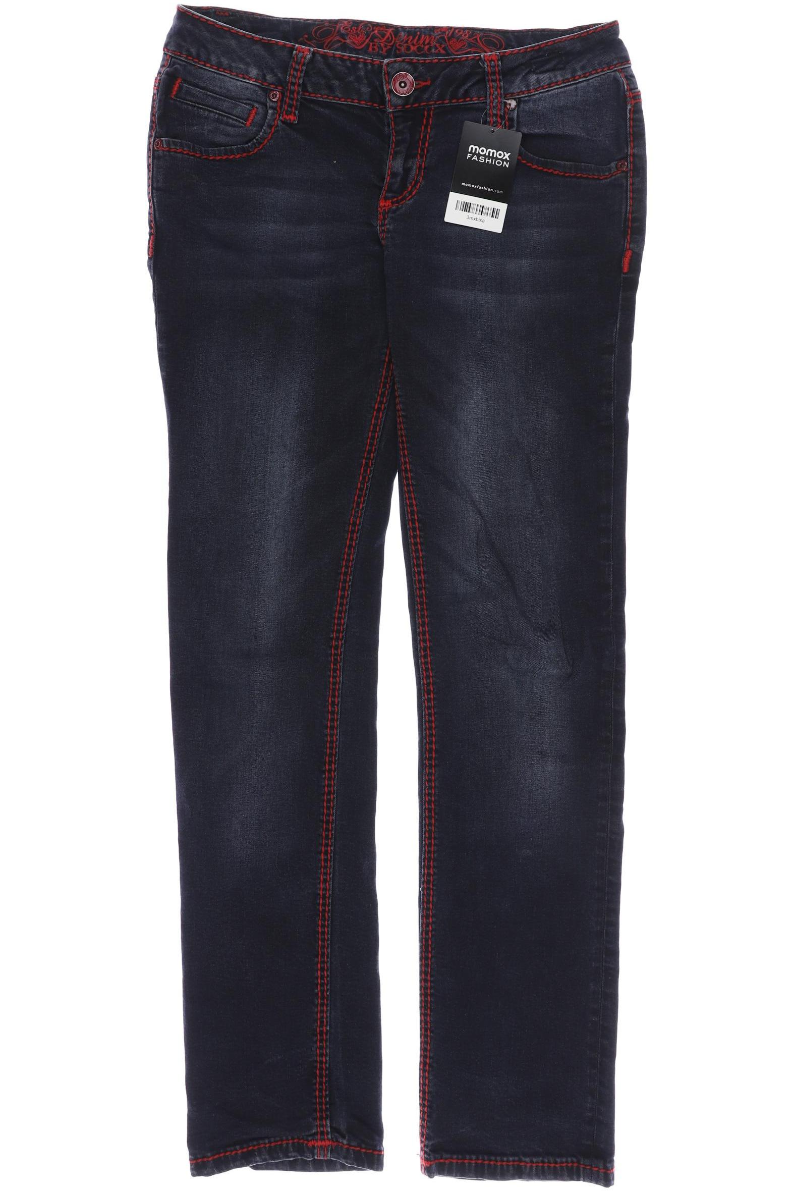 

Soccx Damen Jeans, marineblau, Gr. 31