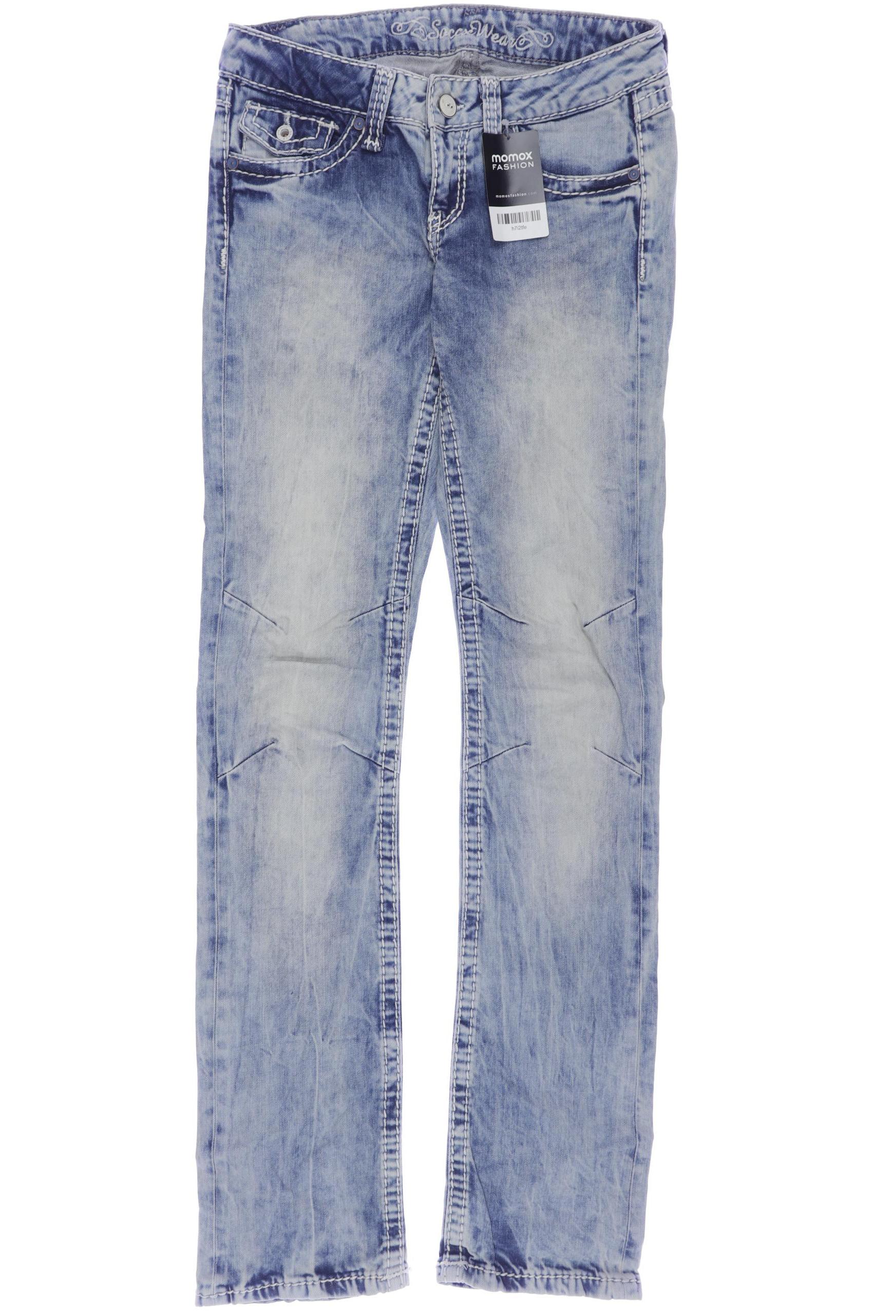 

Soccx Damen Jeans, blau, Gr. 27
