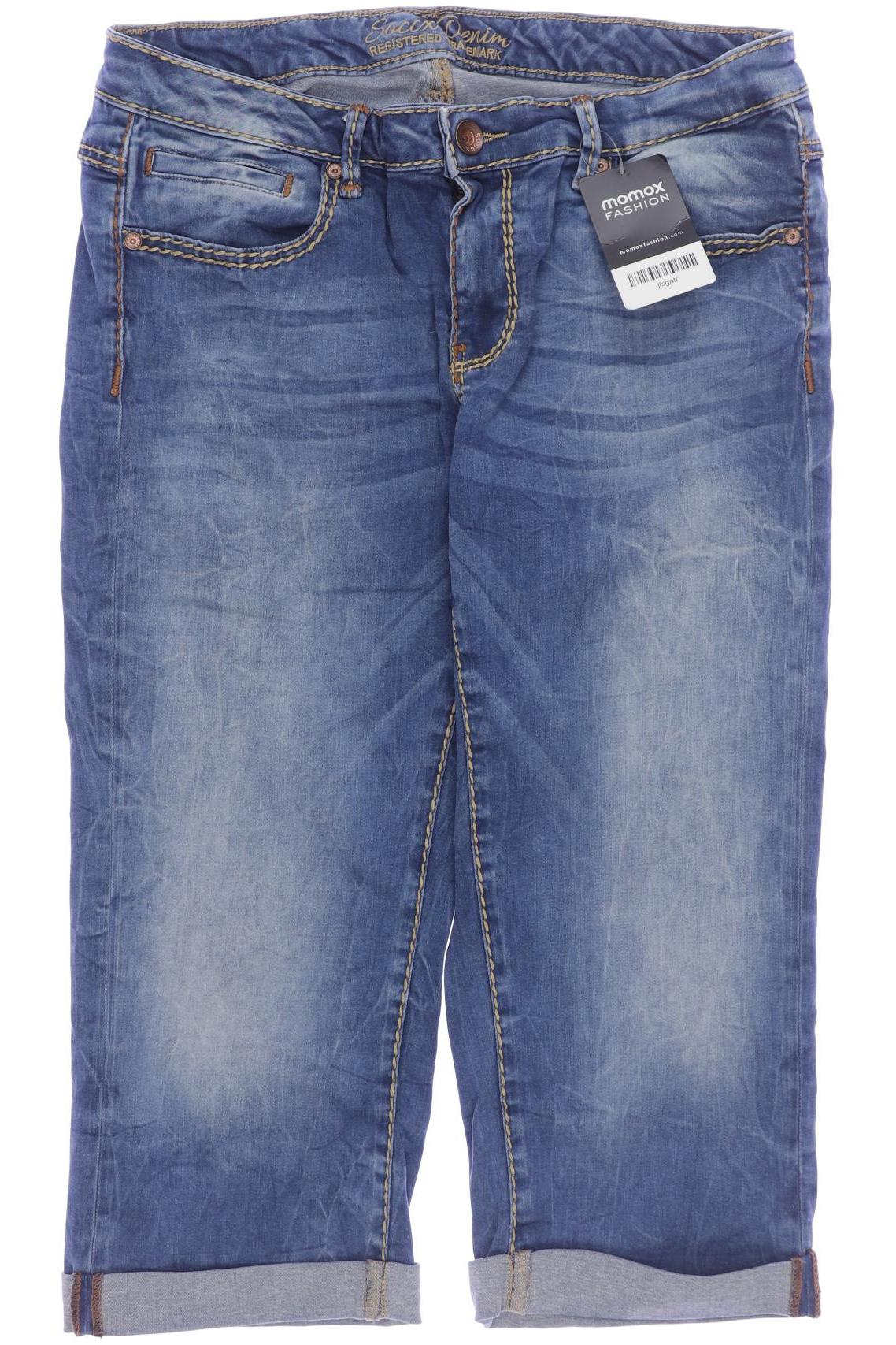 

Soccx Damen Jeans, blau, Gr. 31