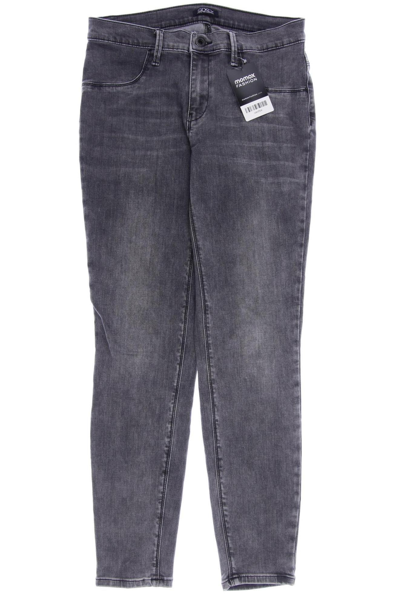 

Soccx Damen Jeans, grau, Gr. 28
