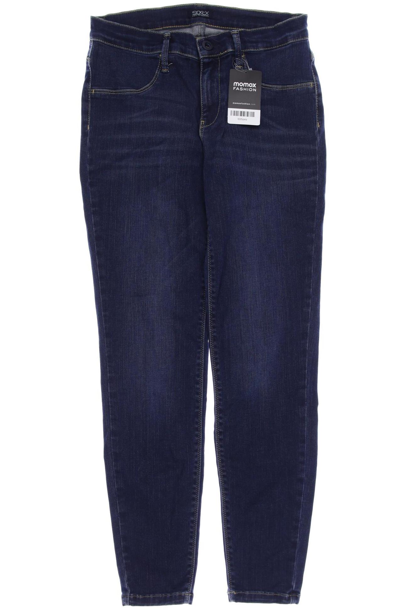 

SOCCX Damen Jeans, marineblau