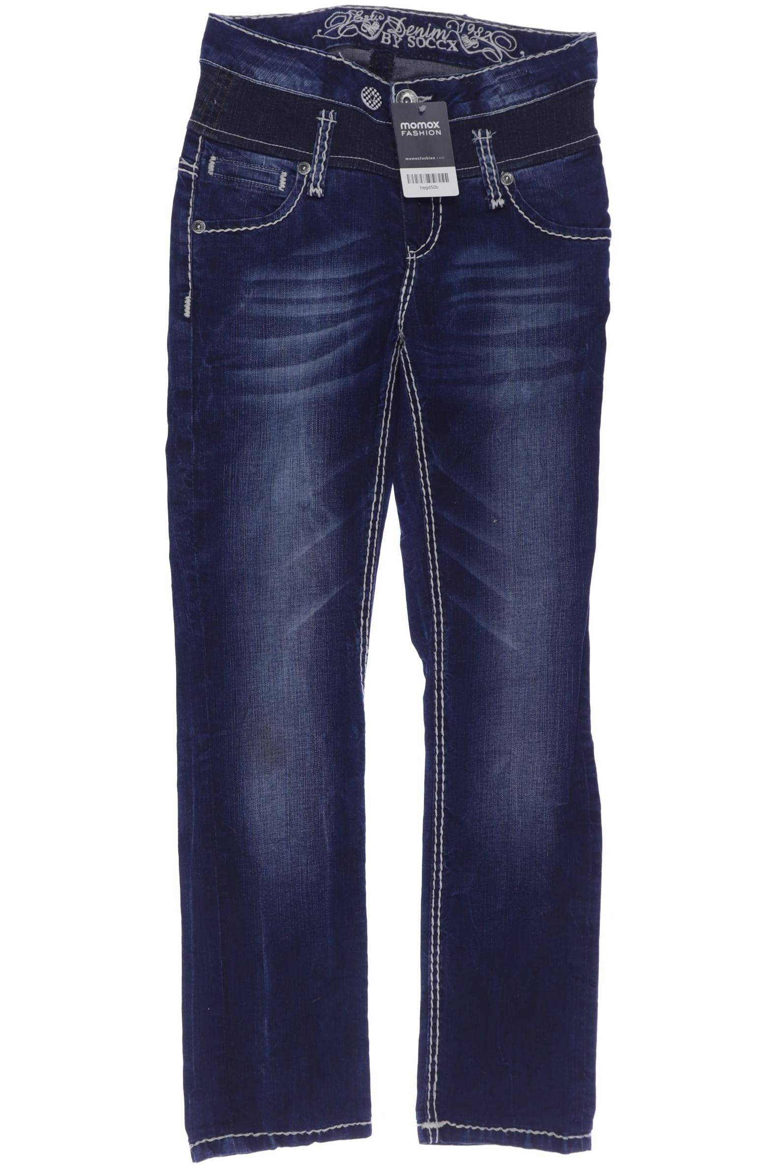 

Soccx Damen Jeans, marineblau, Gr. 27