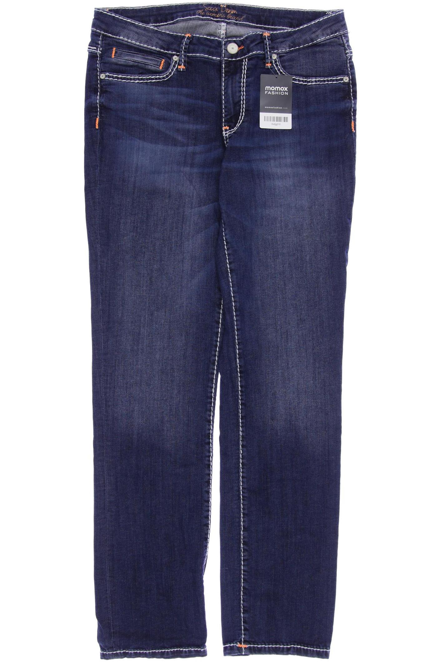 

Soccx Damen Jeans, marineblau, Gr. 30