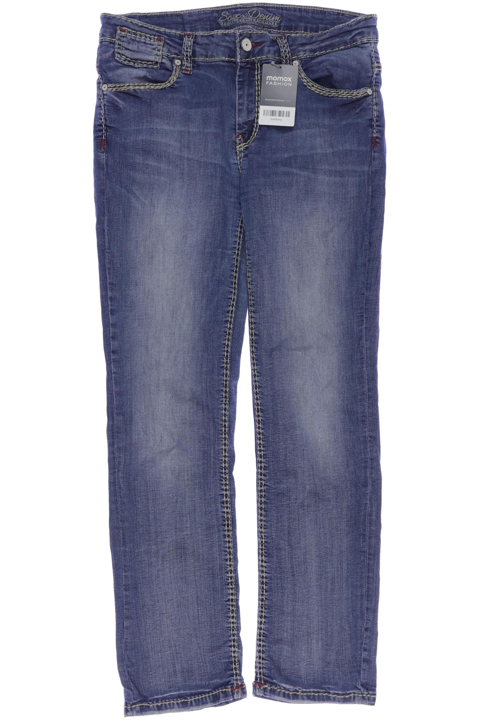 

Soccx Damen Jeans, blau, Gr. 31