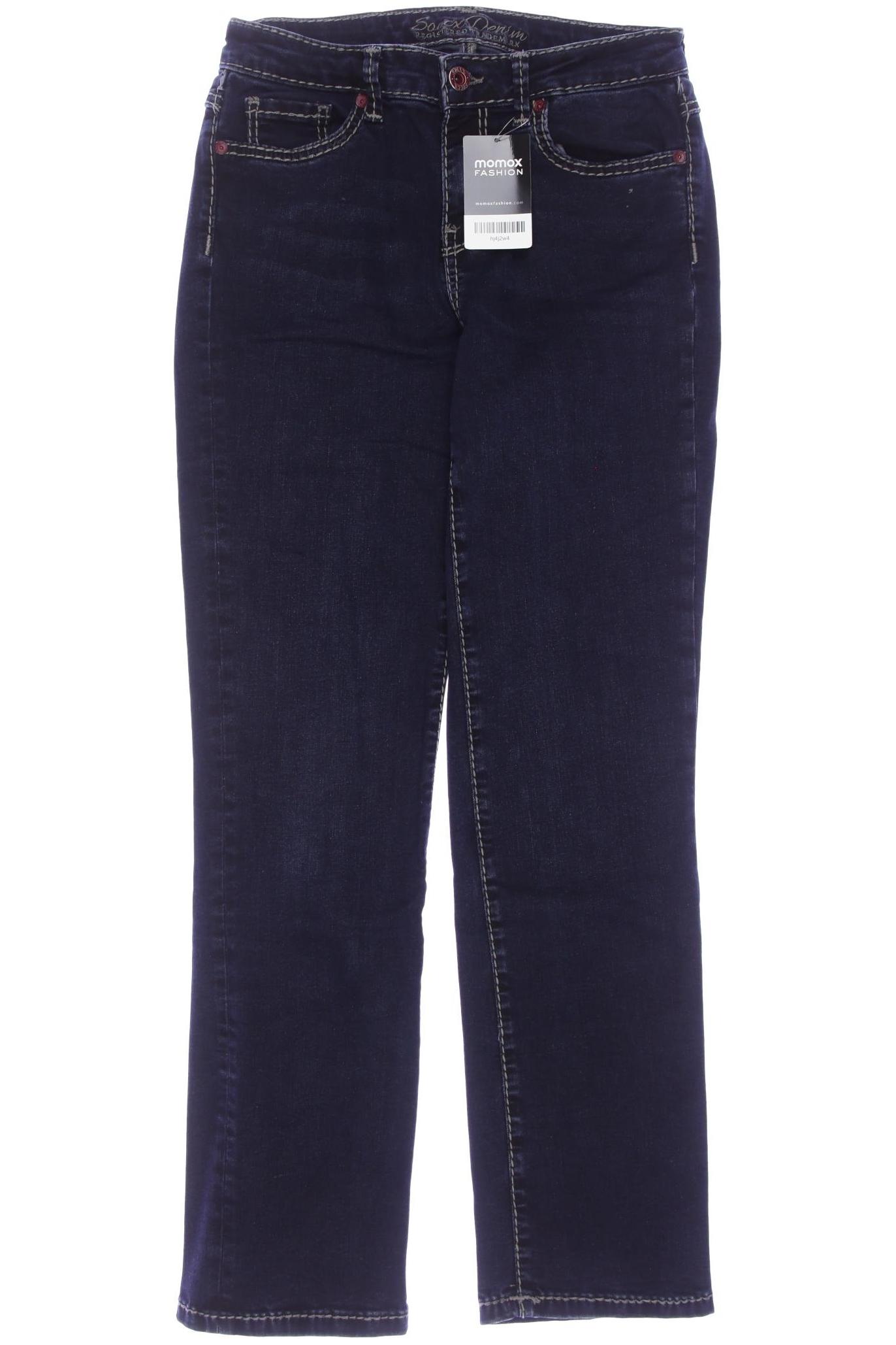 

Soccx Damen Jeans, marineblau, Gr. 28