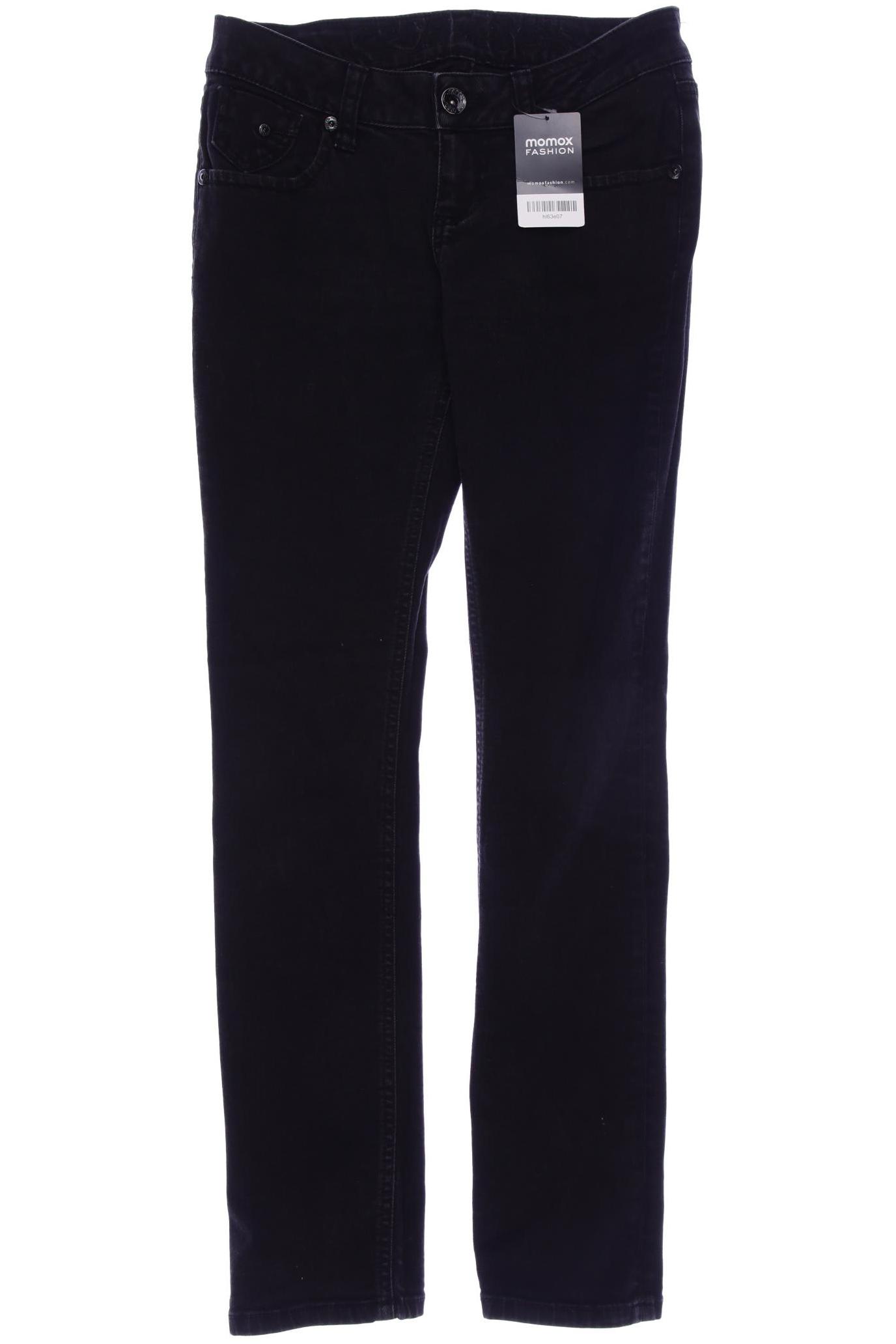 

SOCCX Damen Jeans, schwarz