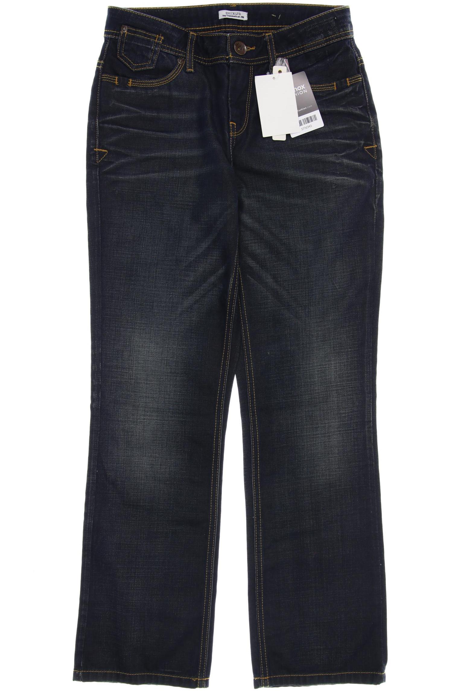 

SOCCX Damen Jeans, marineblau