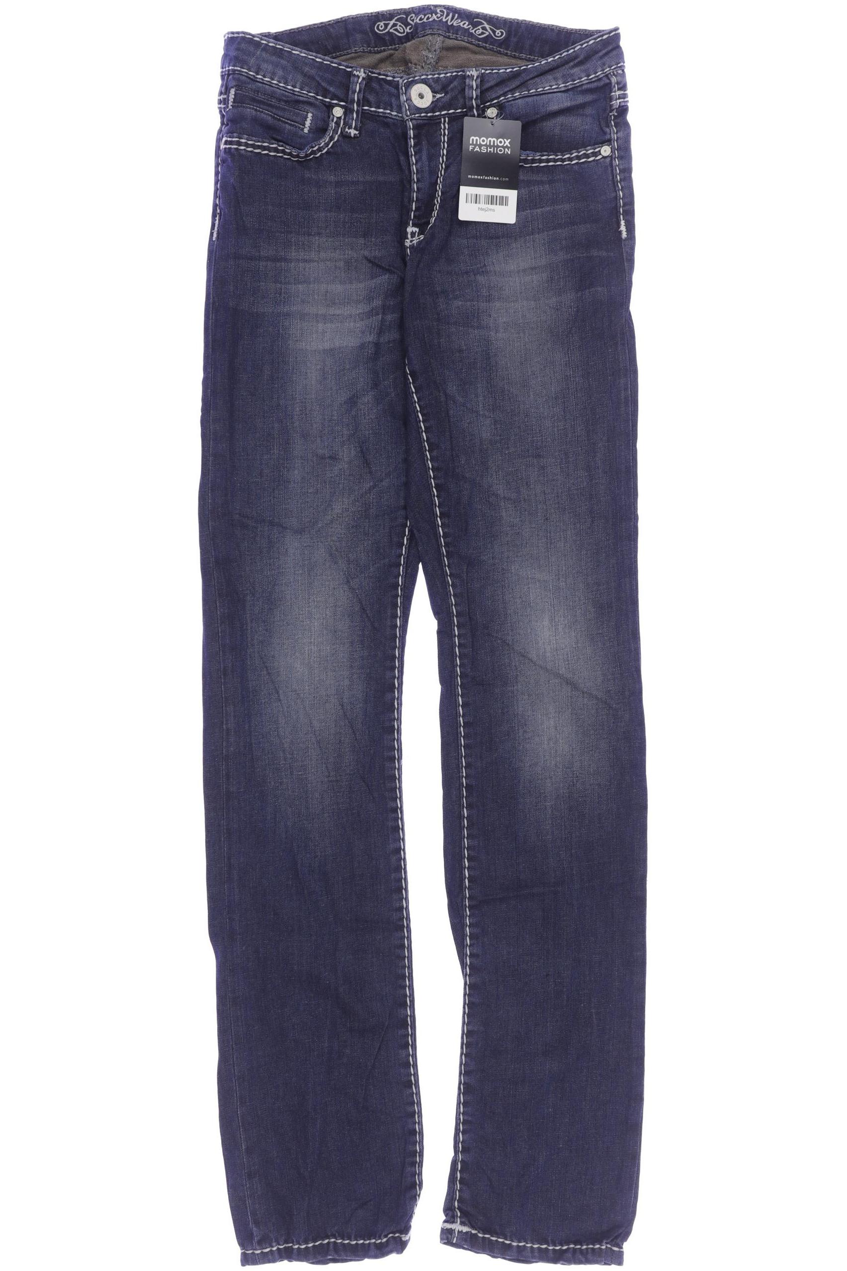 

Soccx Damen Jeans, blau, Gr. 28