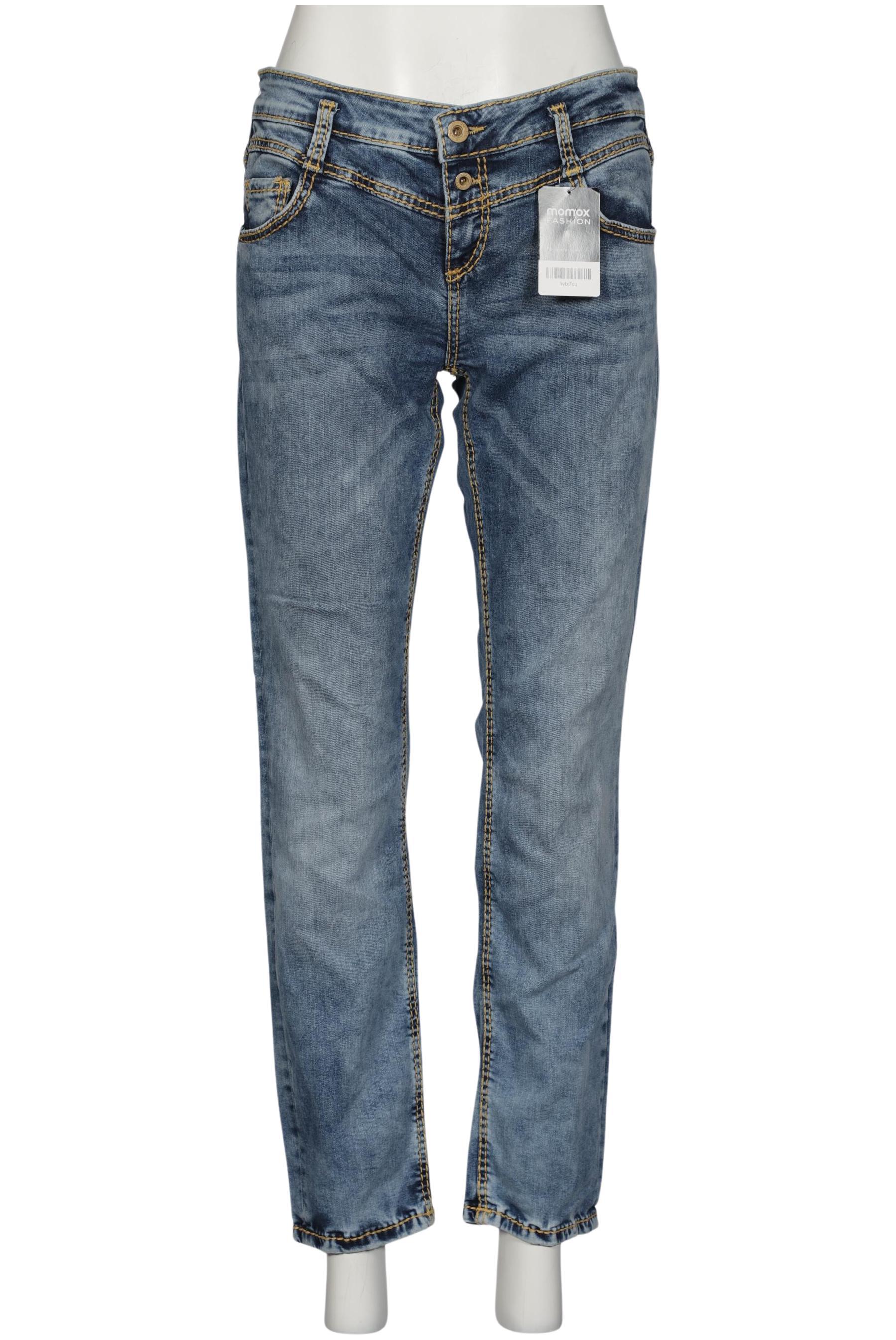 

Soccx Damen Jeans, blau, Gr. 30