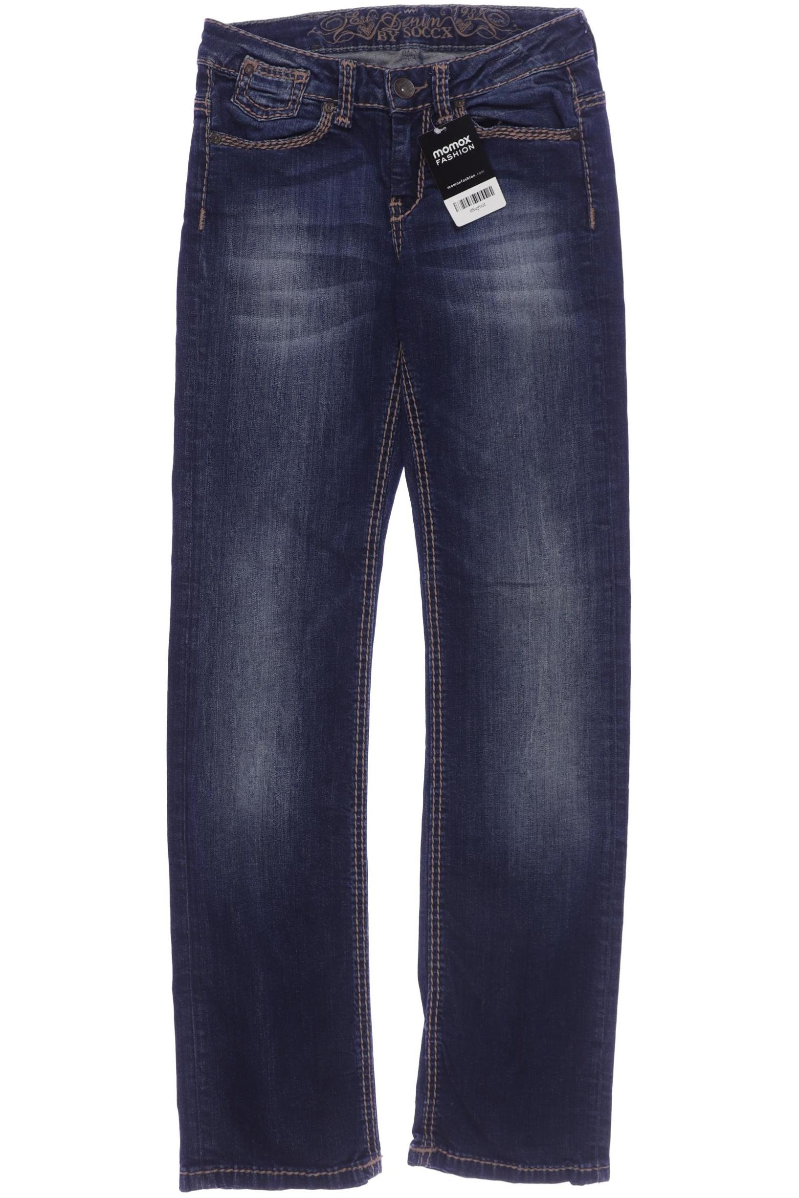 

Soccx Damen Jeans, marineblau, Gr. 26