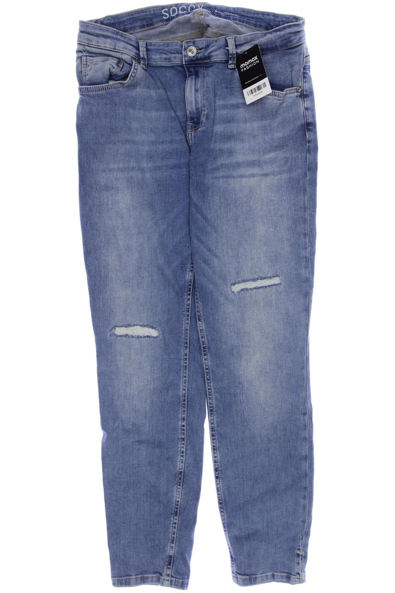 

Soccx Damen Jeans, blau, Gr. 33