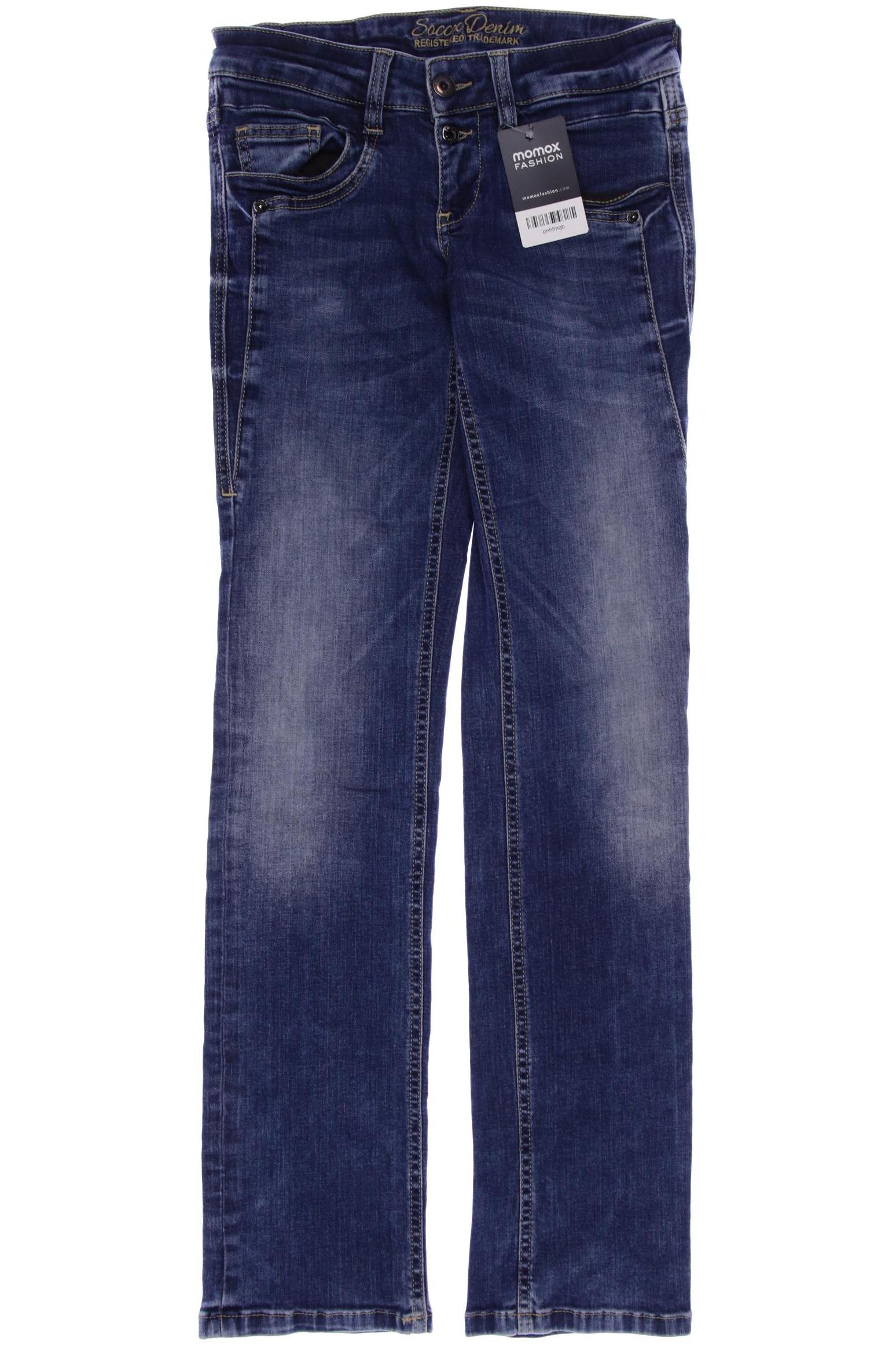 

Soccx Damen Jeans, blau, Gr. 38