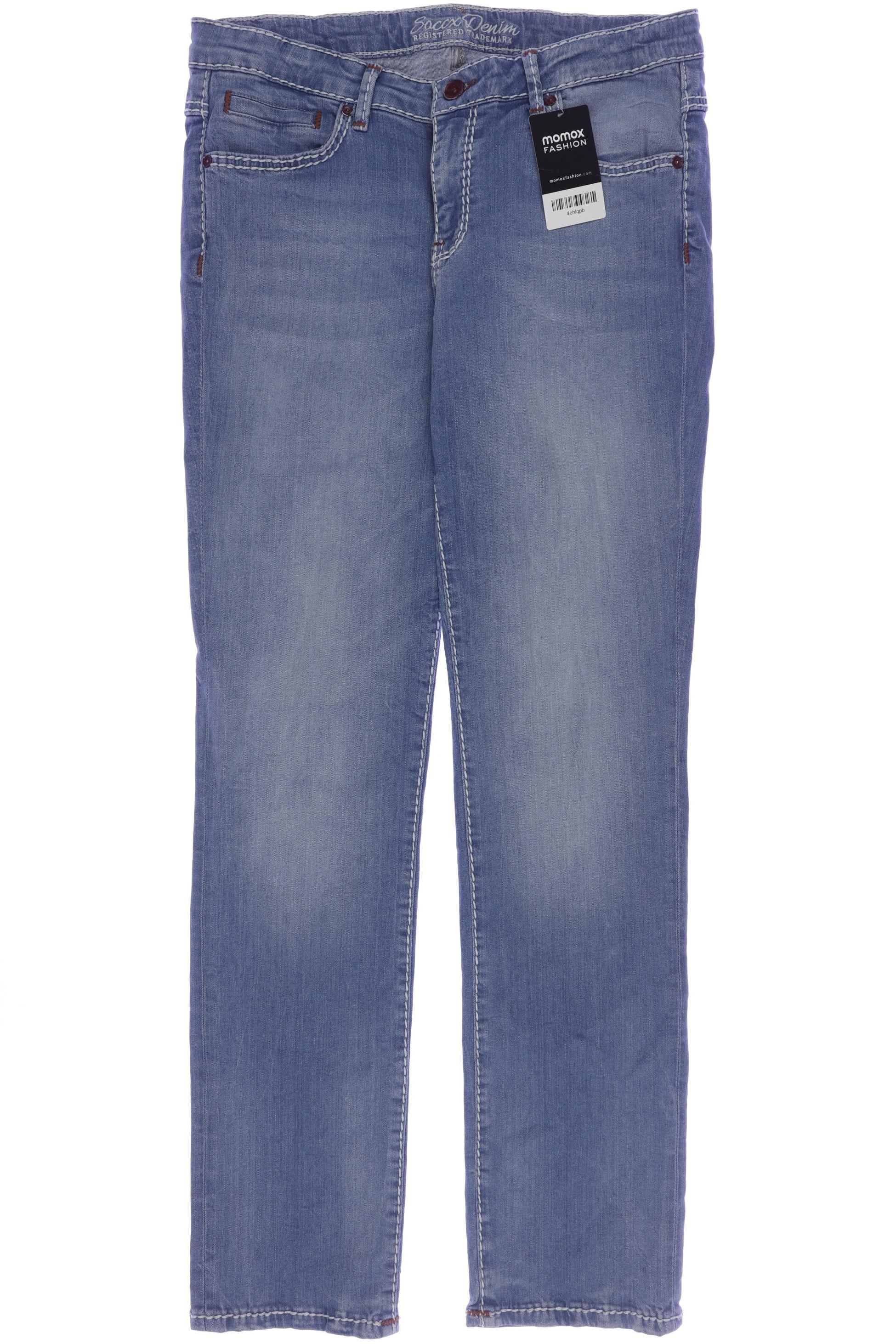 

Soccx Damen Jeans, blau, Gr. 32