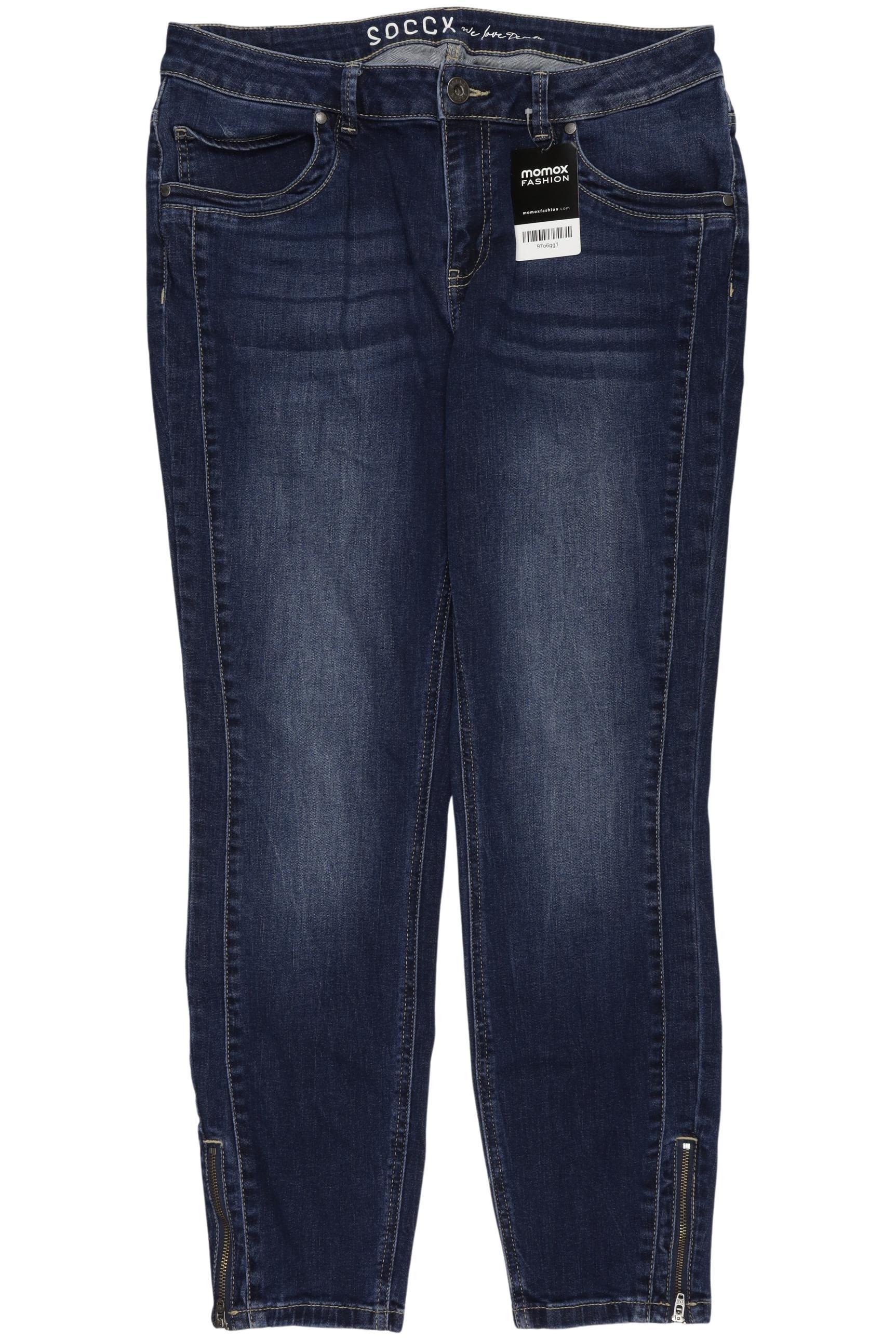 

Soccx Damen Jeans, blau, Gr. 32