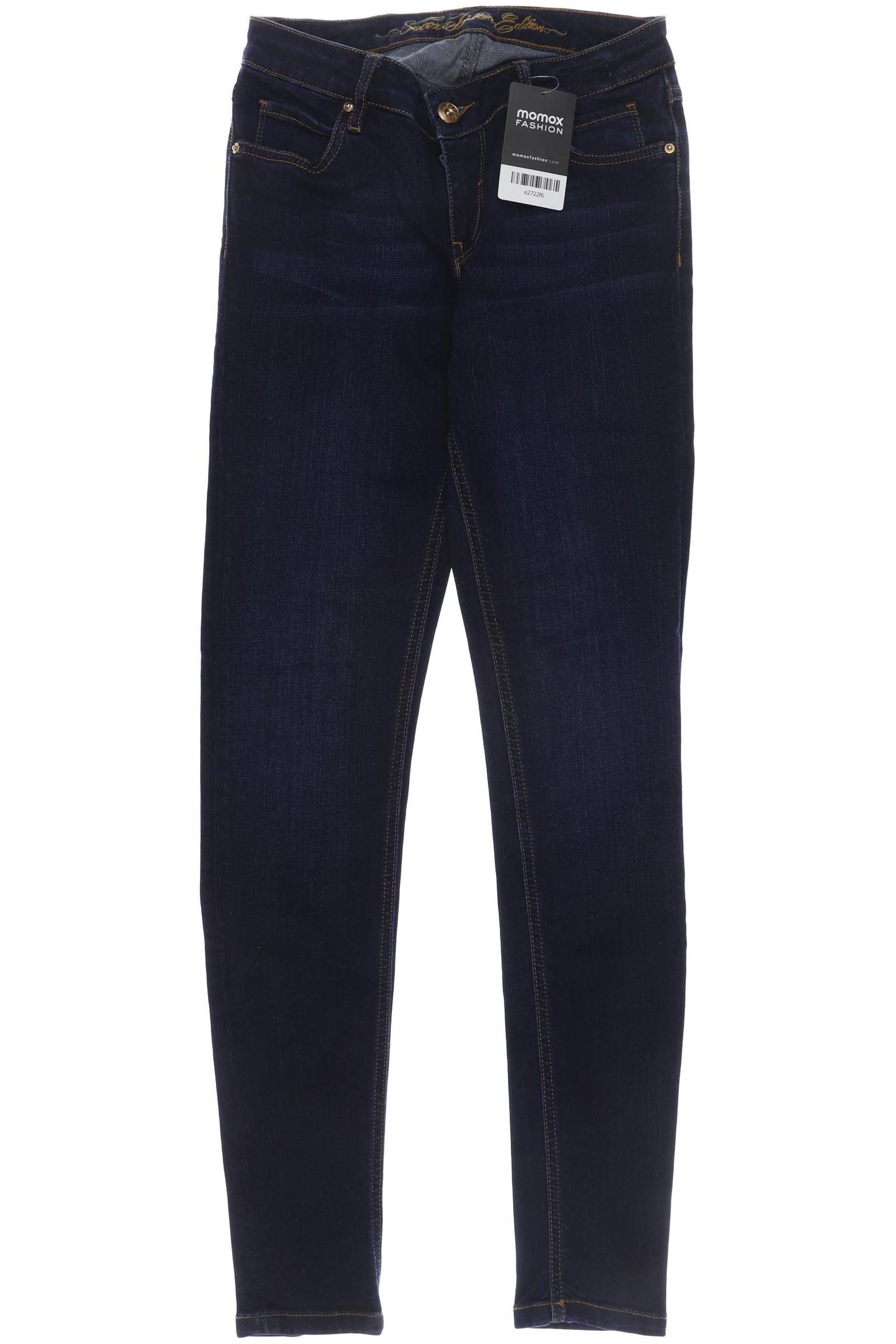 

SOCCX Damen Jeans, marineblau