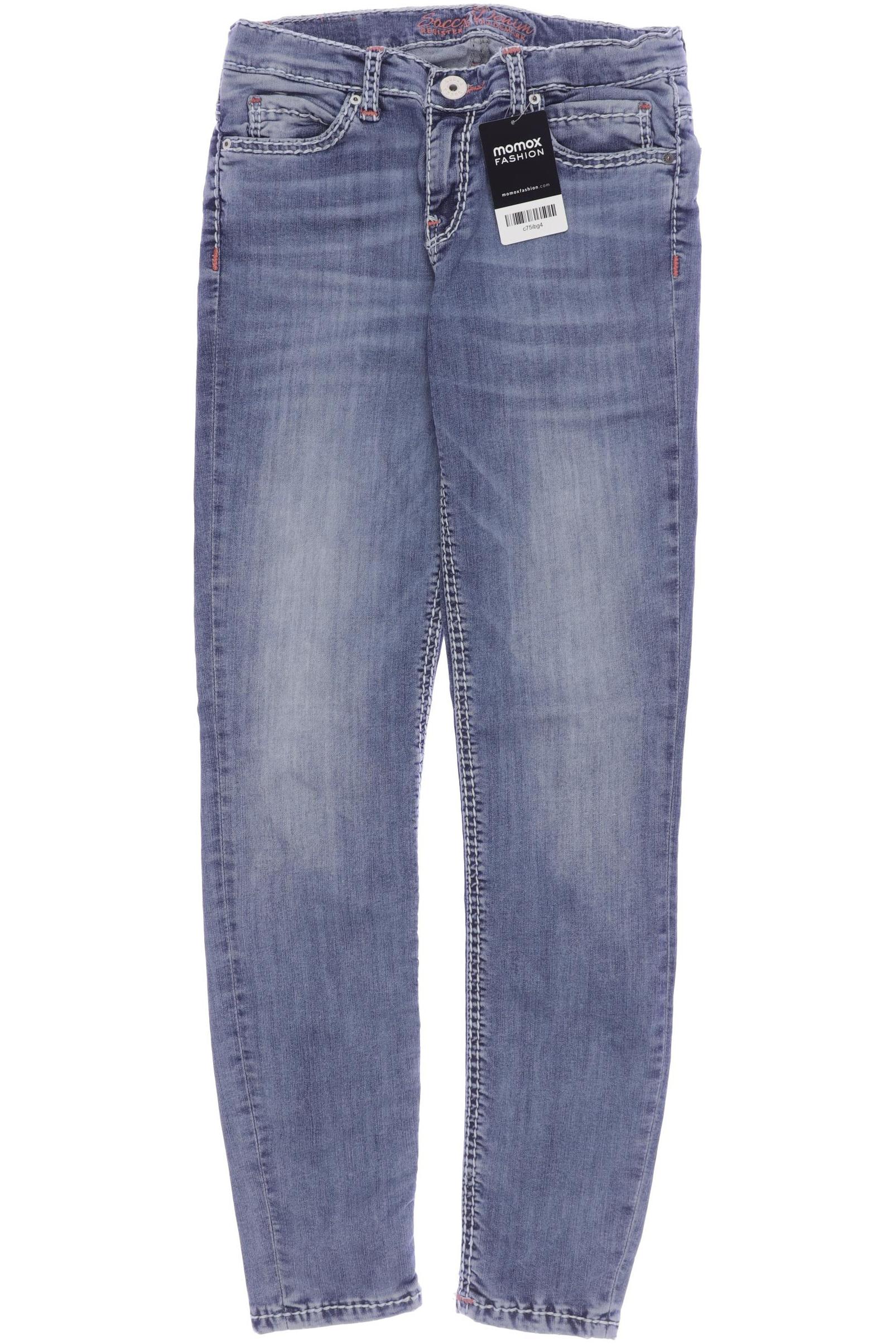 

Soccx Damen Jeans, blau, Gr. 28