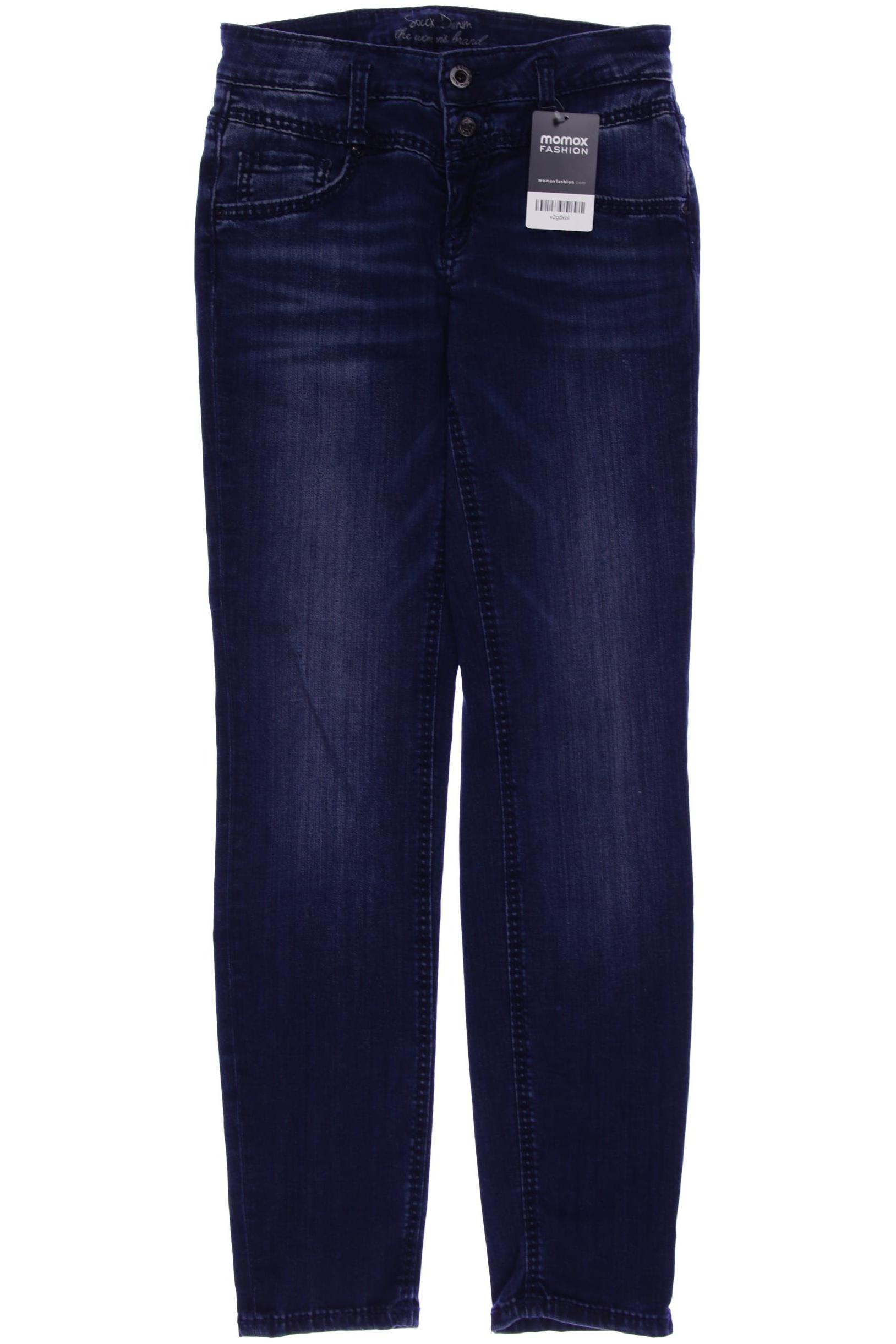

Soccx Damen Jeans, marineblau, Gr. 27