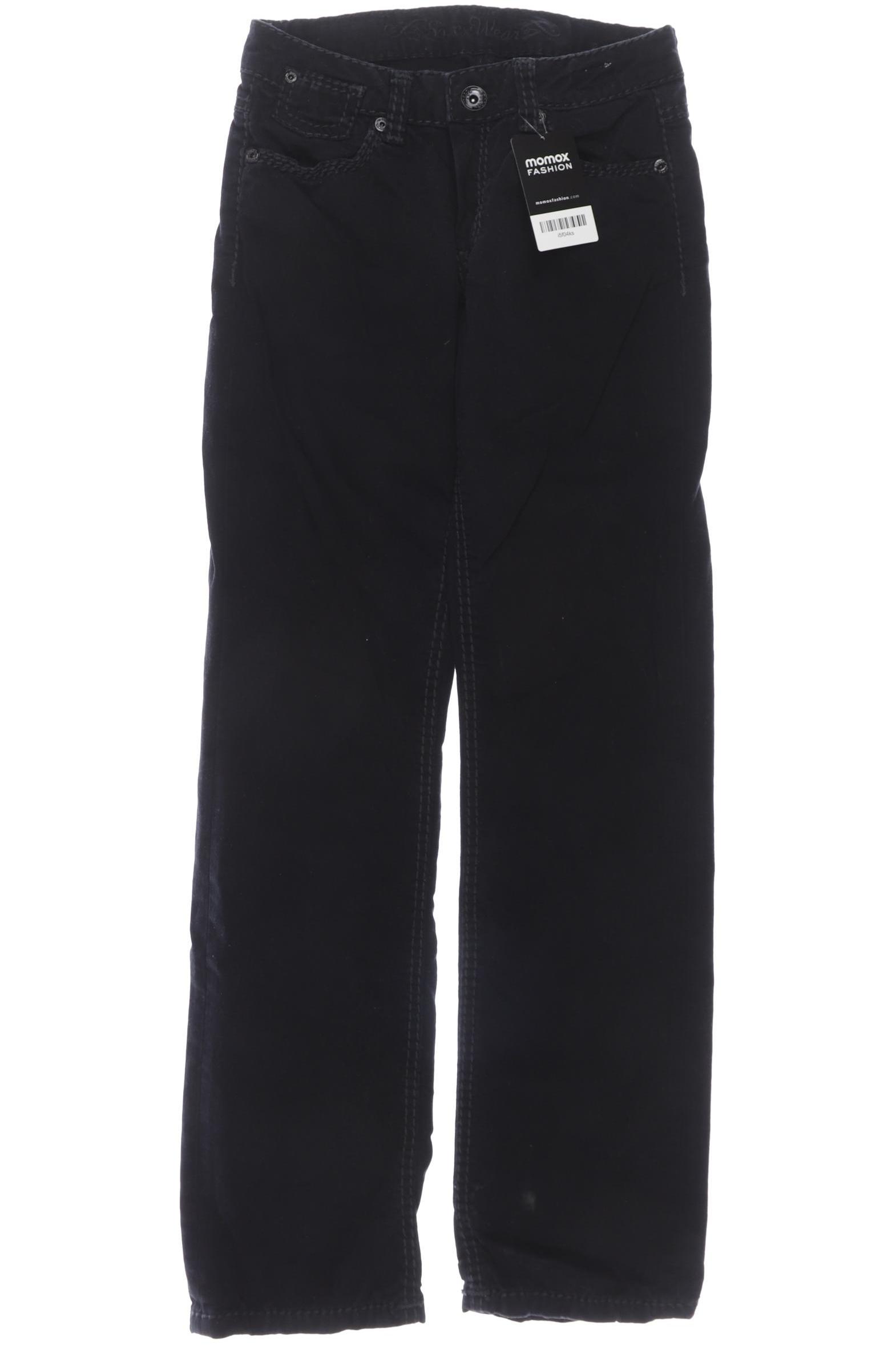 

SOCCX Damen Jeans, schwarz