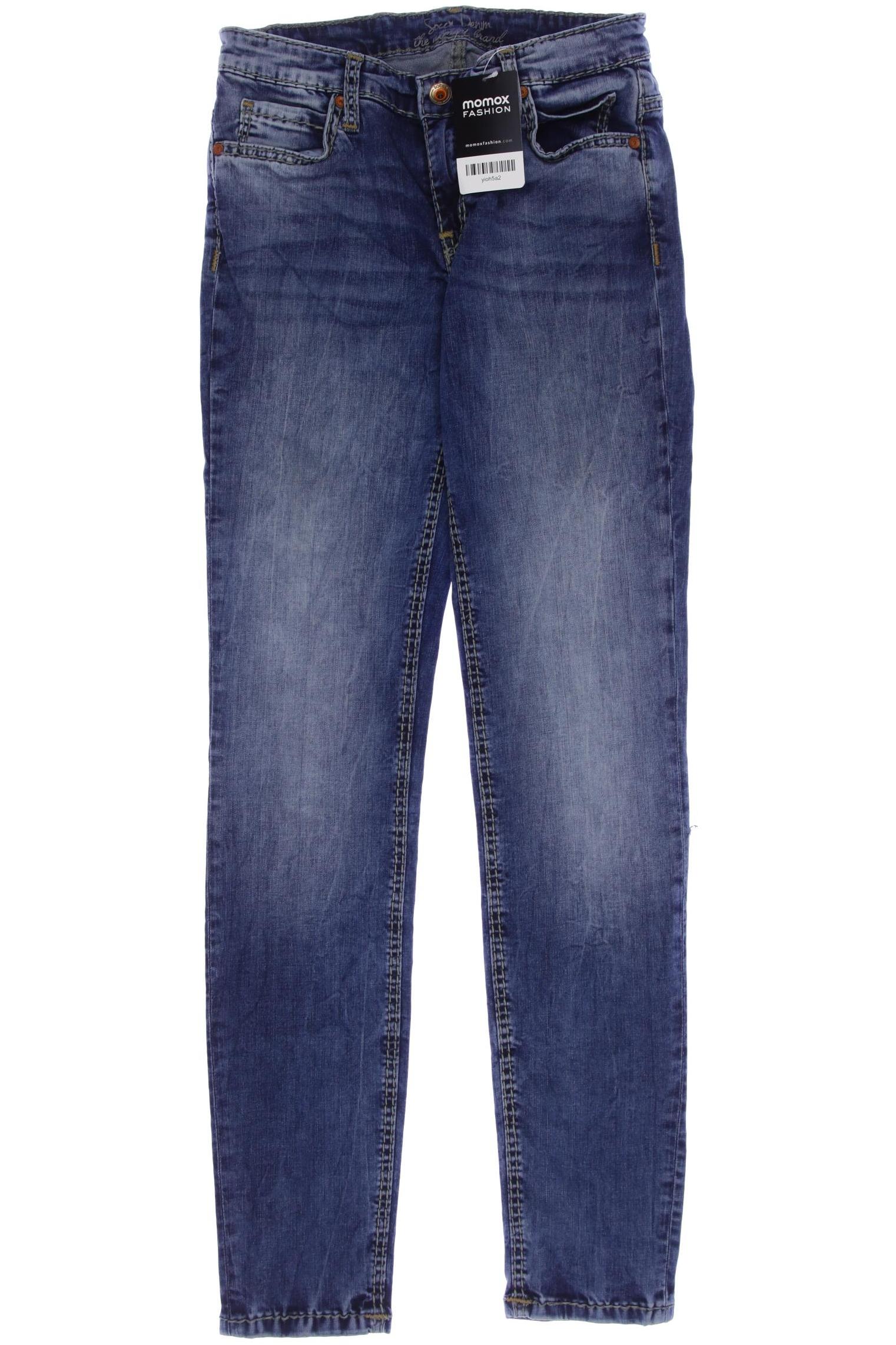 

Soccx Damen Jeans, blau, Gr. 28