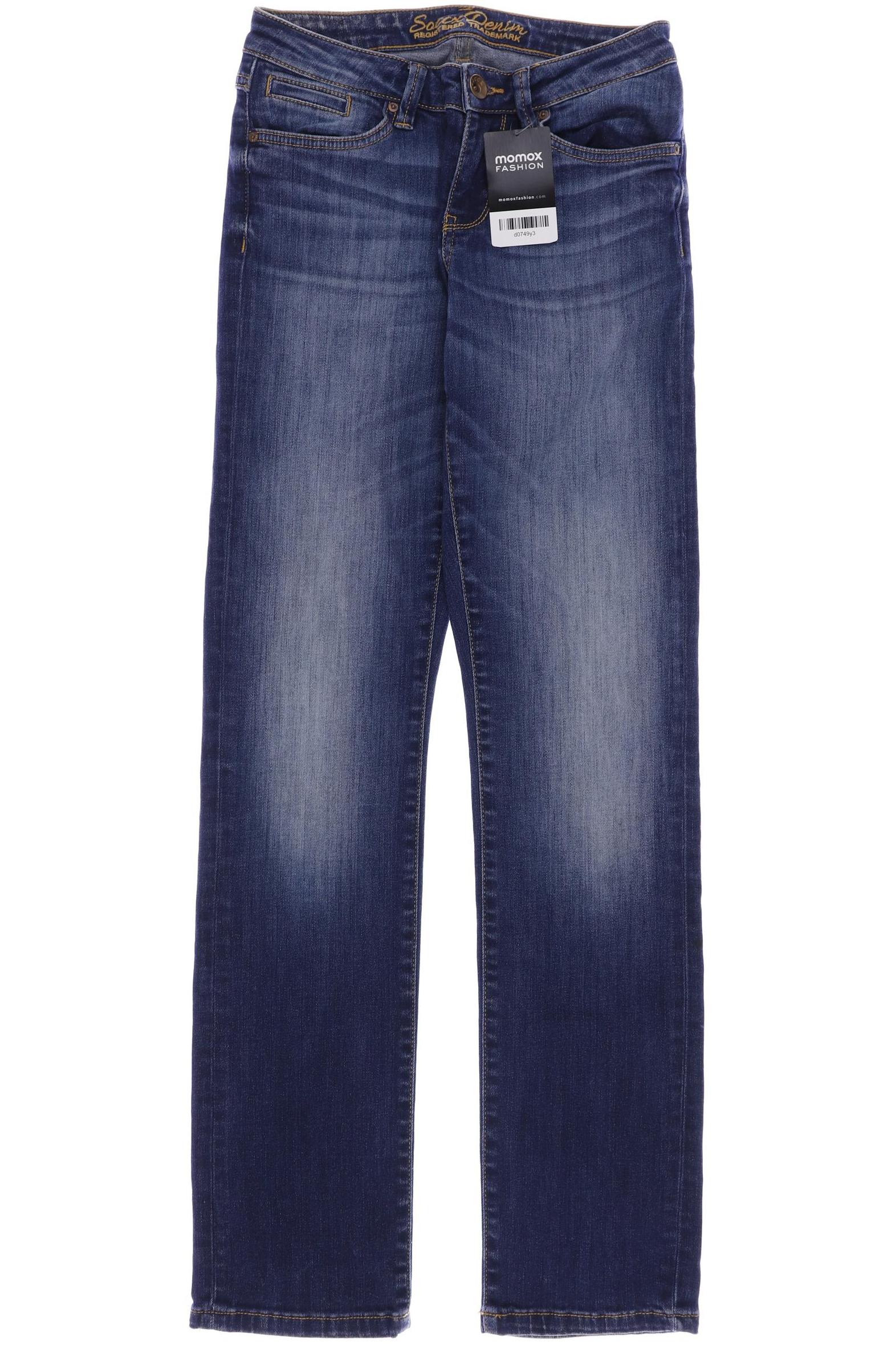 

Soccx Damen Jeans, blau, Gr. 38