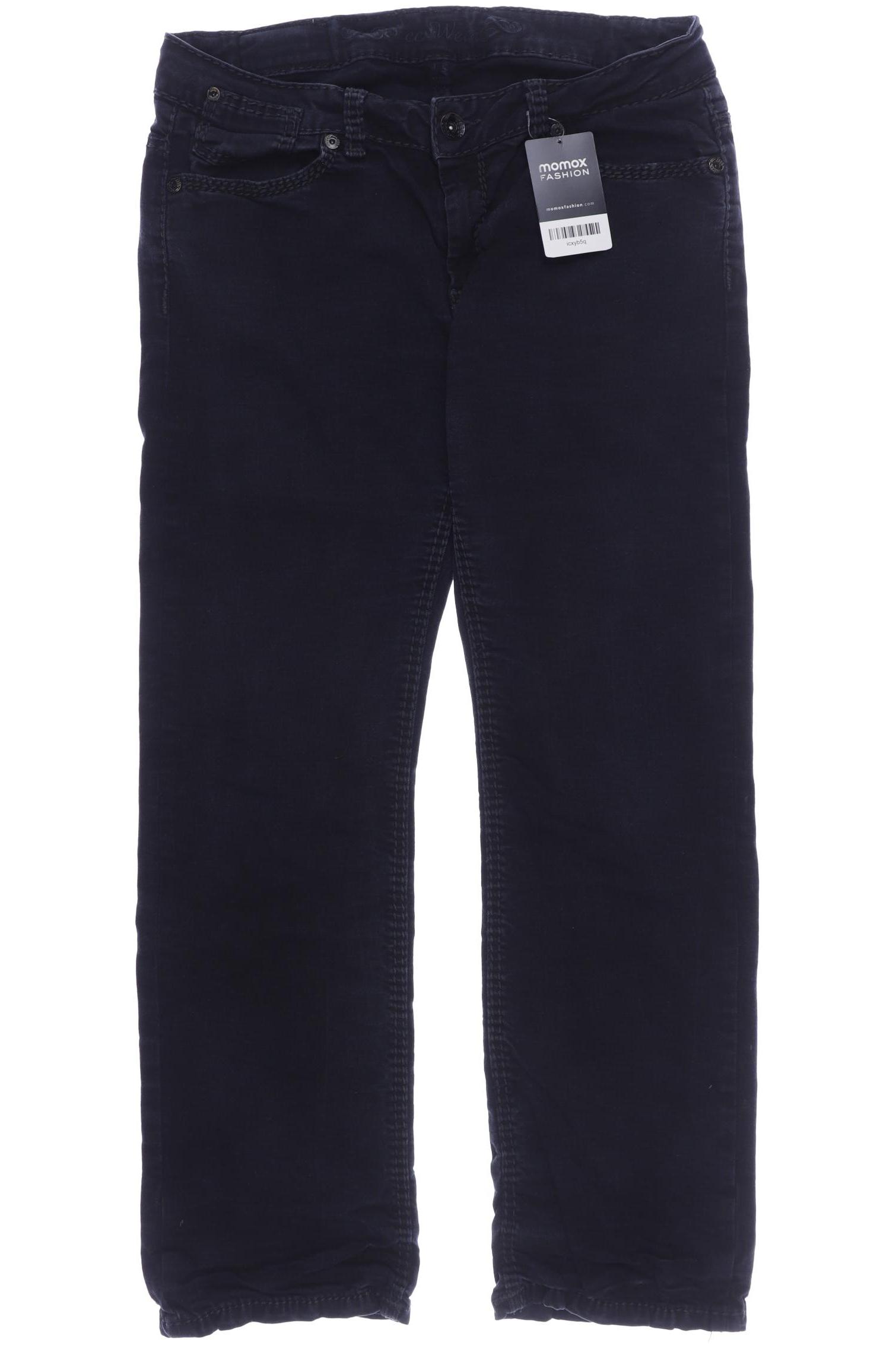

SOCCX Damen Jeans, grau