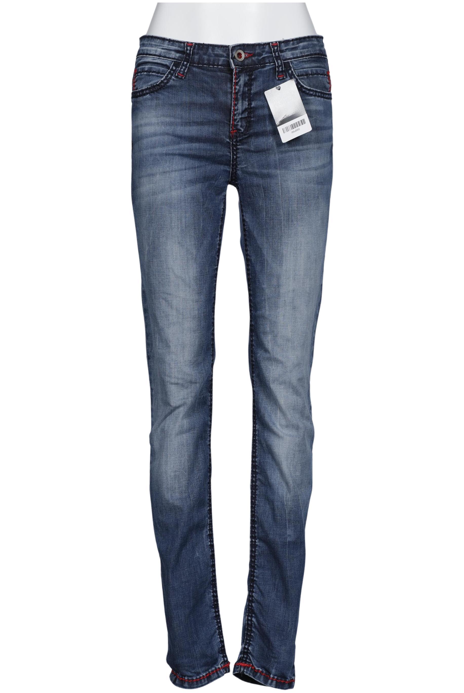 

Soccx Damen Jeans, blau, Gr. 28