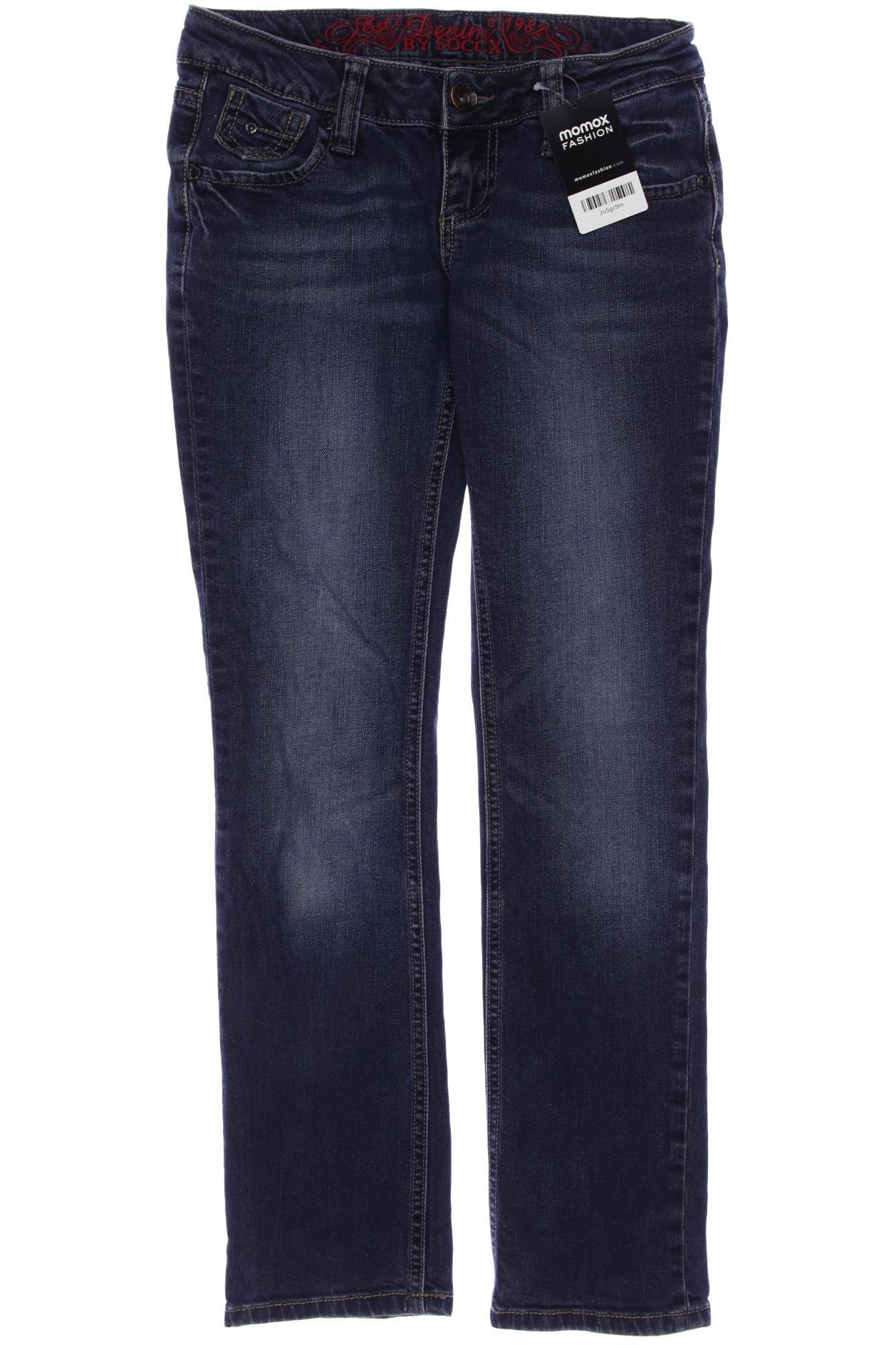 

Soccx Damen Jeans, marineblau, Gr. 26