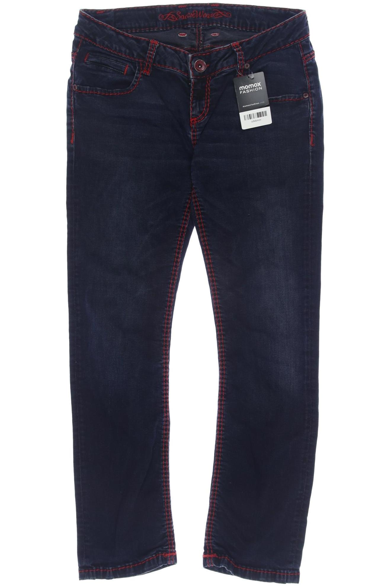 

Soccx Damen Jeans, marineblau, Gr. 30