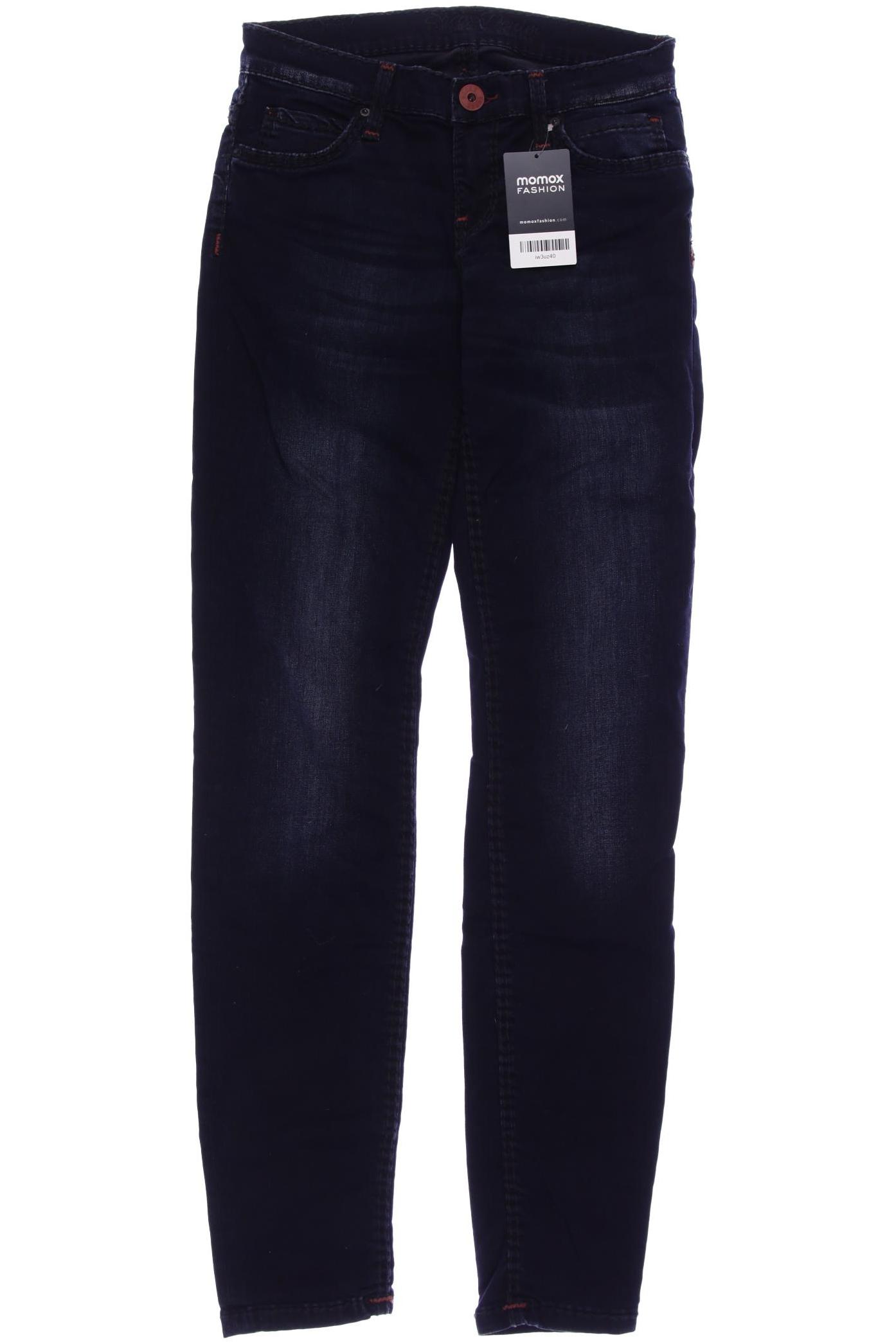 

SOCCX Damen Jeans, marineblau