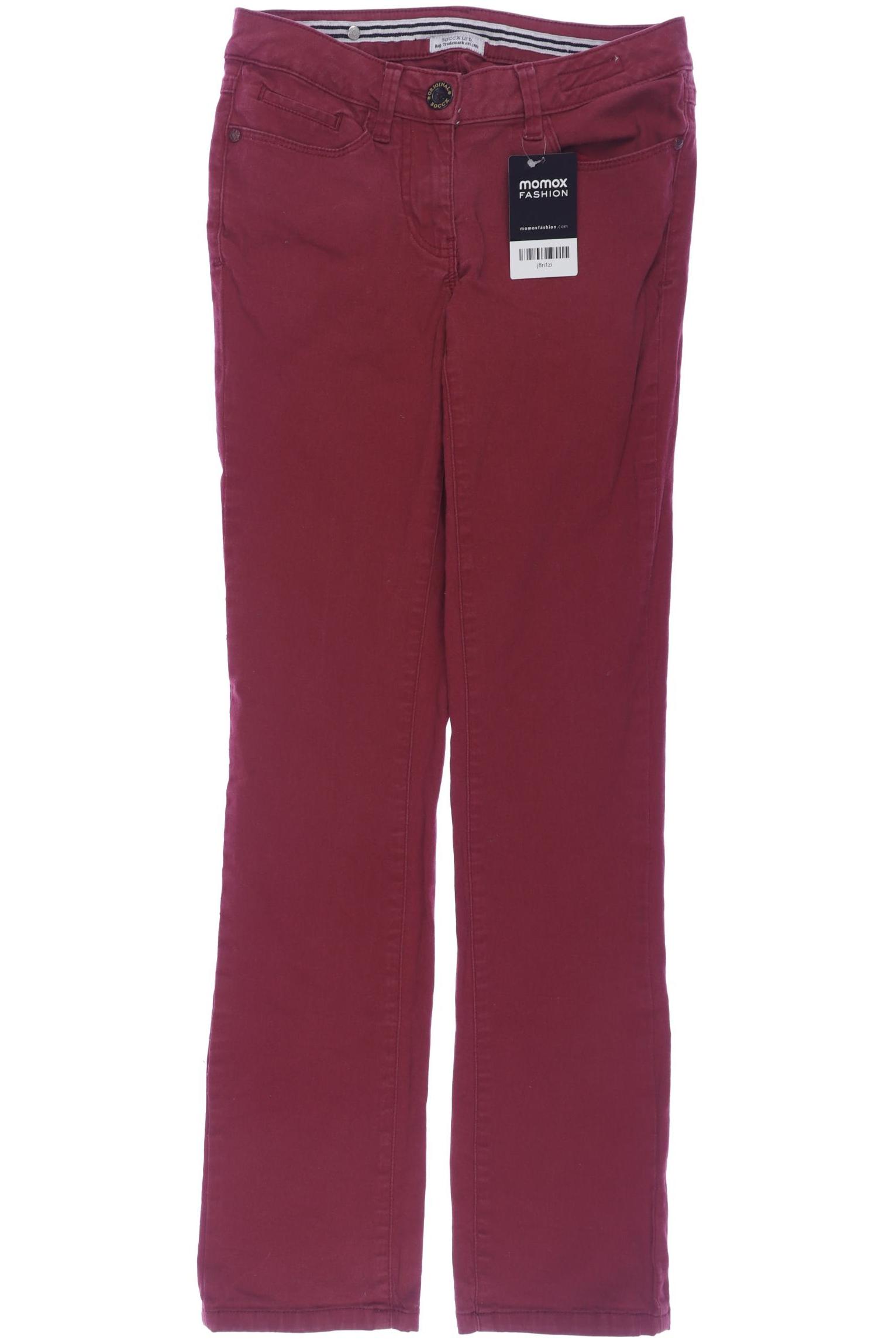 Thumbnail - Soccx Damen Jeans, bordeaux, Gr. 26