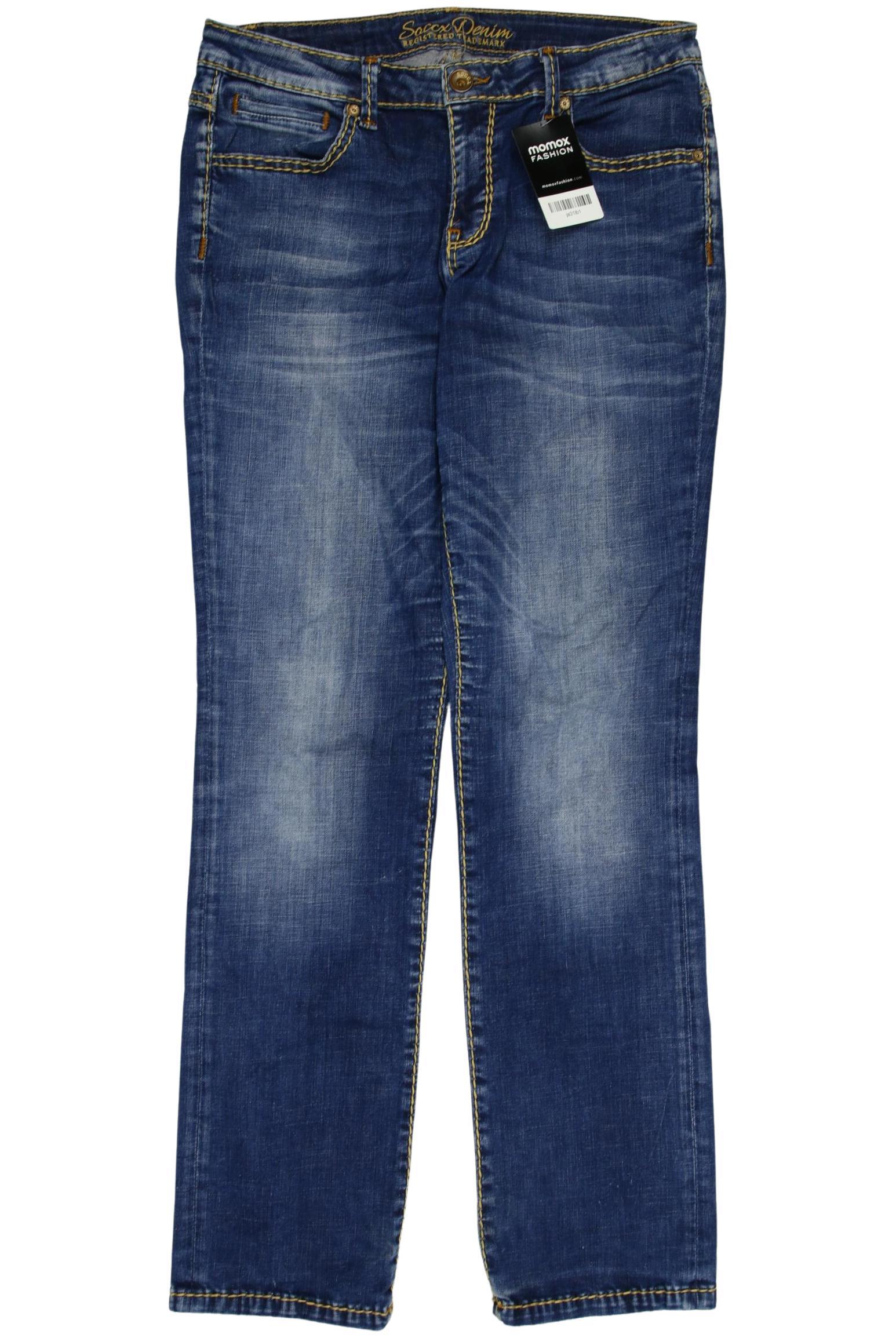 

Soccx Damen Jeans, blau, Gr. 31
