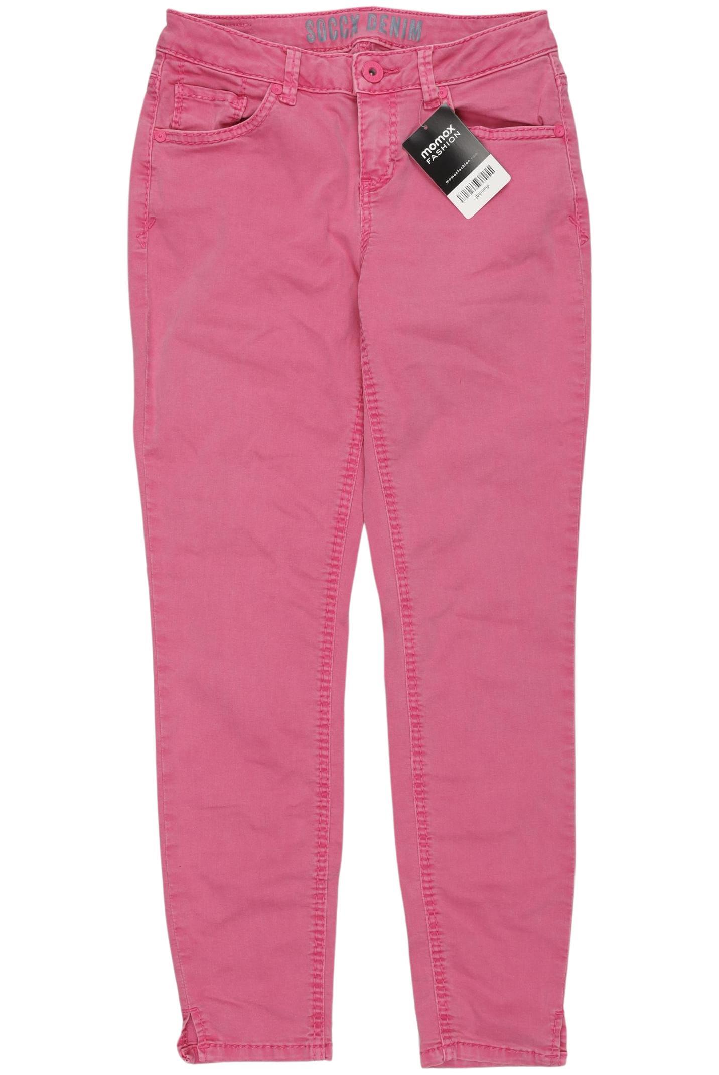 

Soccx Damen Jeans, pink, Gr. 27