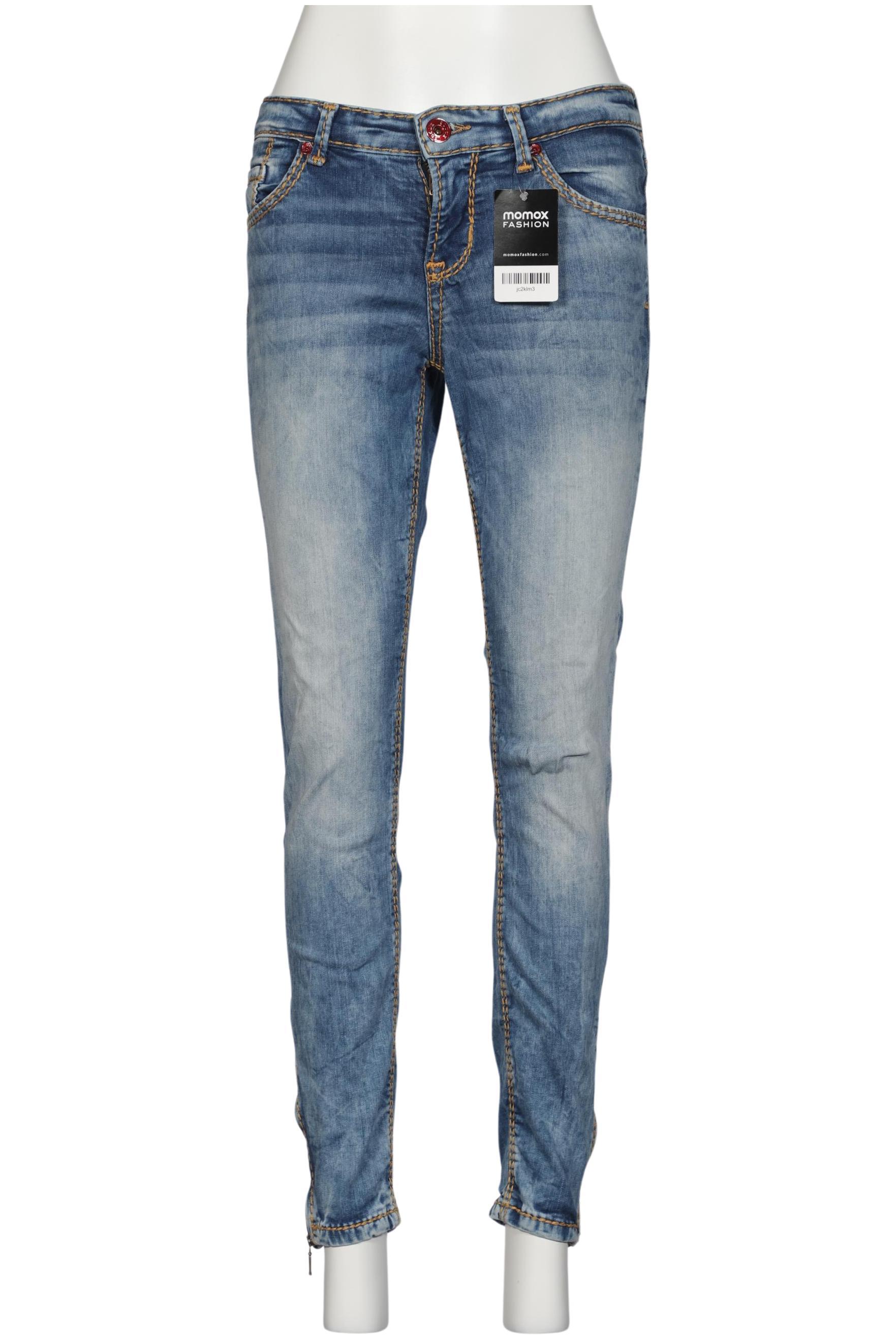 

Soccx Damen Jeans, blau, Gr. 28