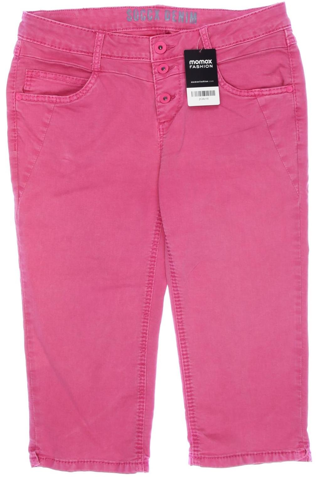 

Soccx Damen Jeans, pink, Gr. 31