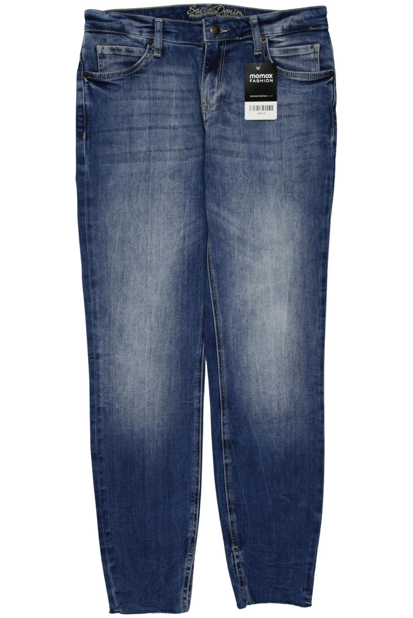 

Soccx Damen Jeans, blau, Gr. 30