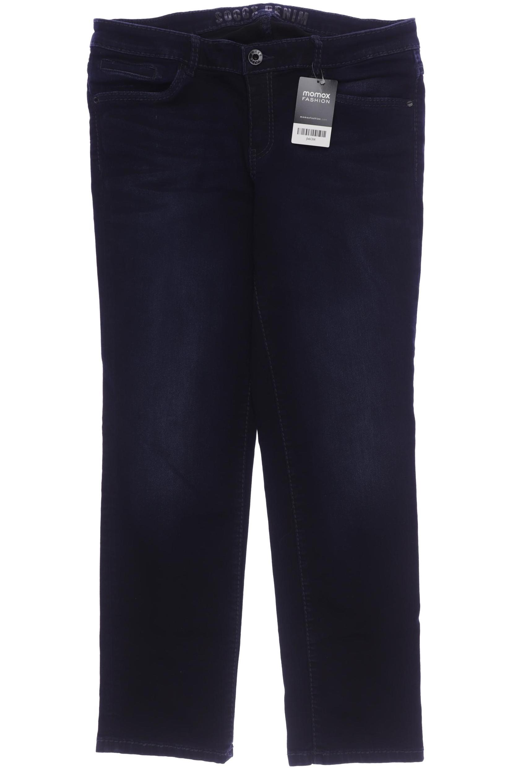 

Soccx Damen Jeans, marineblau, Gr. 33